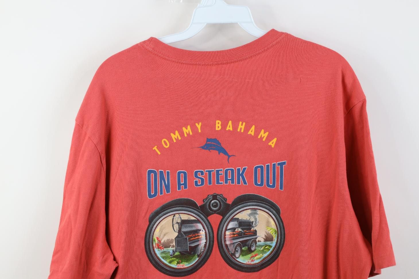Tommy Bahama Y2K Tommy Bahama Relax On A Steak Out Grilling T-Shirt Size US M / EU 48-50 / 2 - 14 Thumbnail