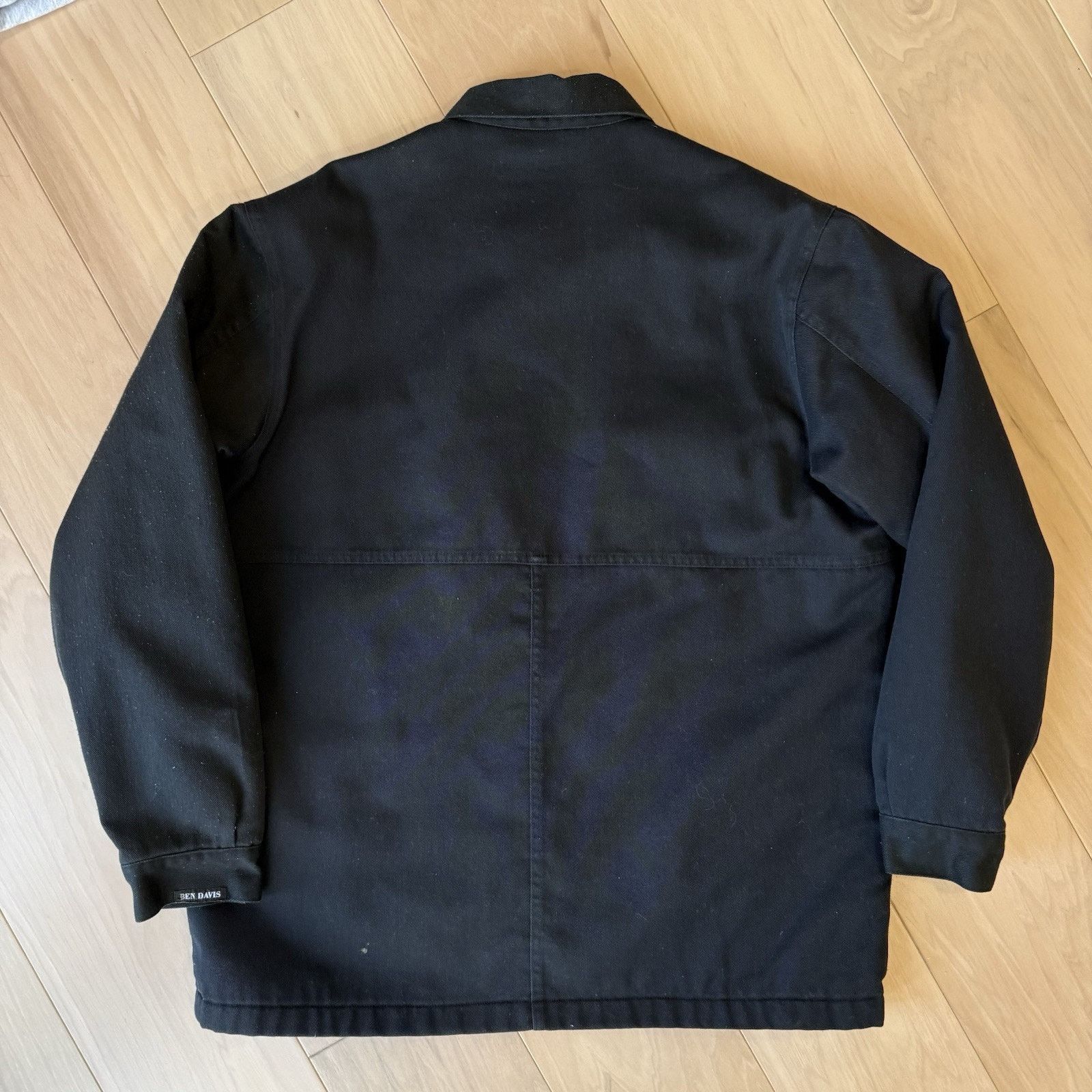 Ben Davis × Vintage Vintage Ben Davis Chore Coat XL Black Lined Outerwear Barn Size US XL / EU 56 / 4 - 8 Thumbnail