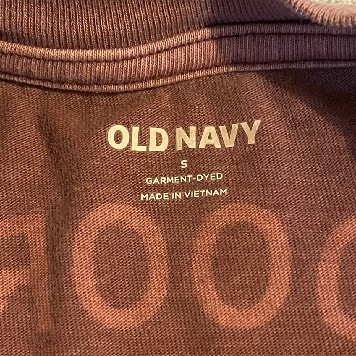 Old Navy Old Navy Shirt Men Small Burgundy Garment Dyed Workout Tee Size US S / EU 44-46 / 1 - 3 Thumbnail