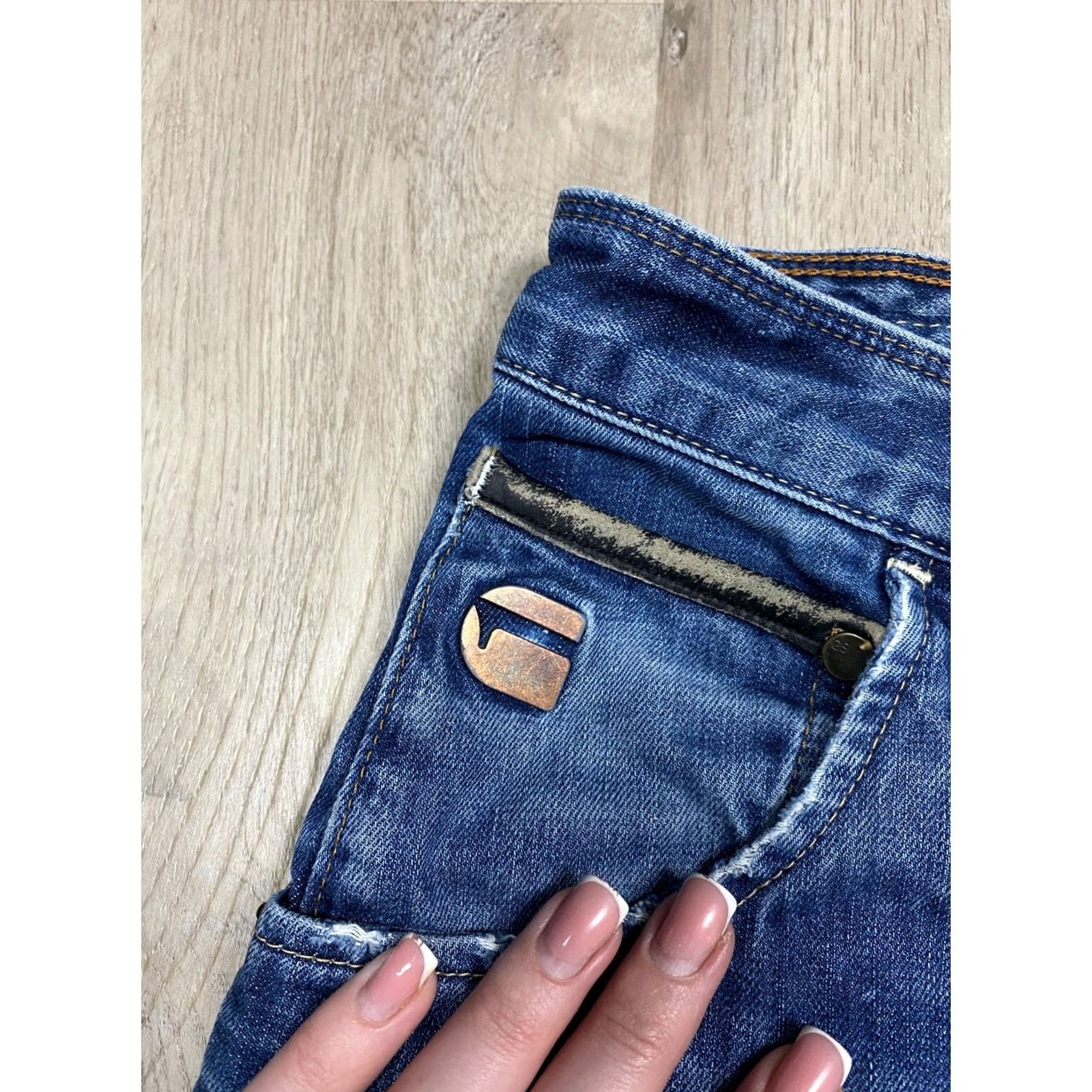 G-Star G Star Arc Riley Denim Jeans 31 Men's Loose Tapered Blue 34 Inseam Regular Waist 31 Collection Denim Pants Vintage: No Size US 31 - 3 Thumbnail