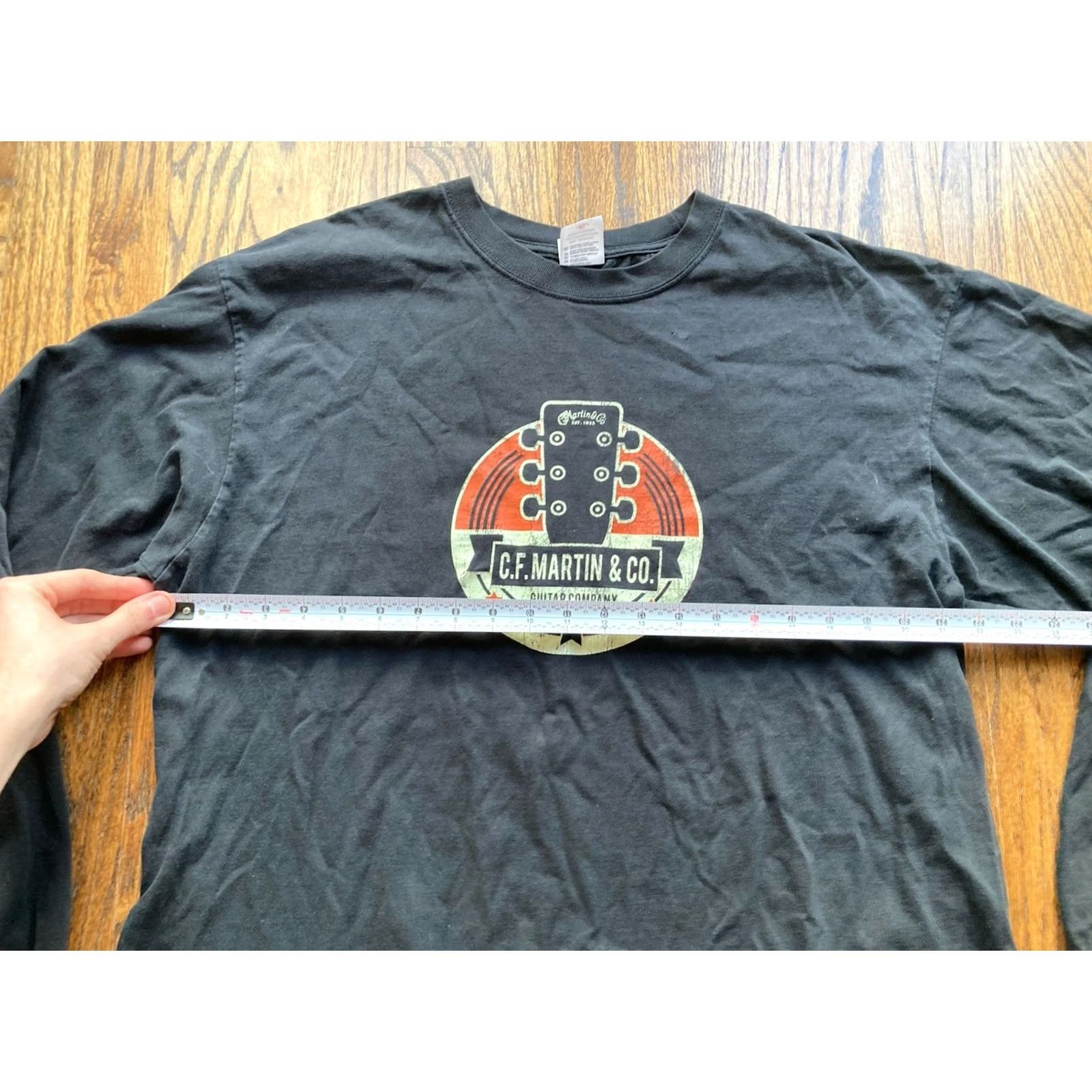 Anvil VINTAGE CF Martin Guitars Shirt XL Long Sleeve Black Mens Y2K Size US XL / EU 56 / 4 - 5 Thumbnail