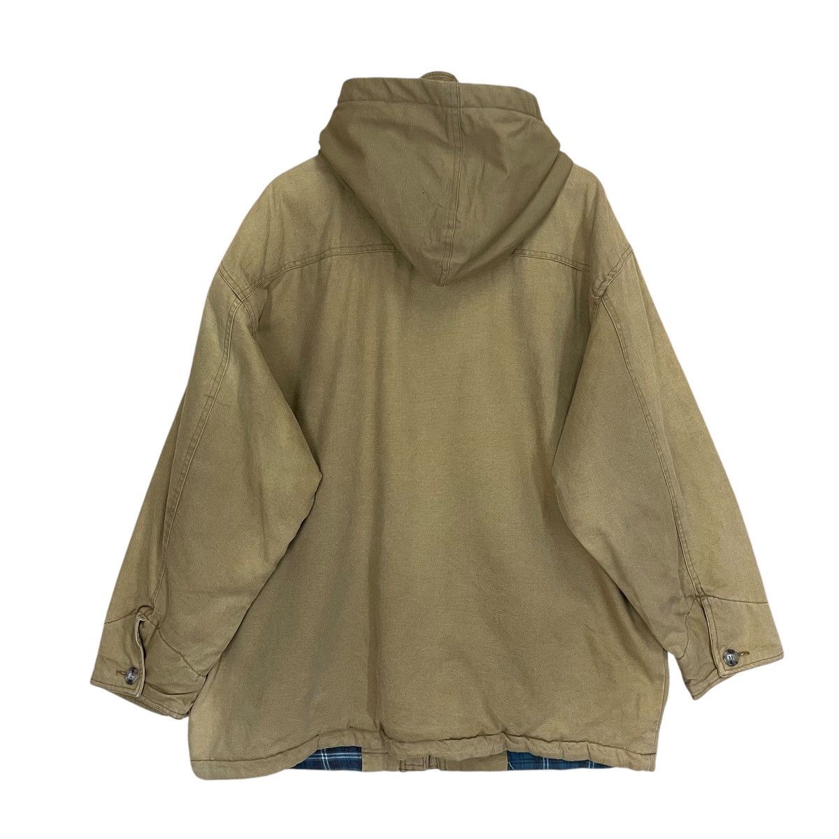 Japanese Brand Vintage 90s Park Killer Duck Canvas Hoodie Jacket Size US XL / EU 56 / 4 - 9 Thumbnail