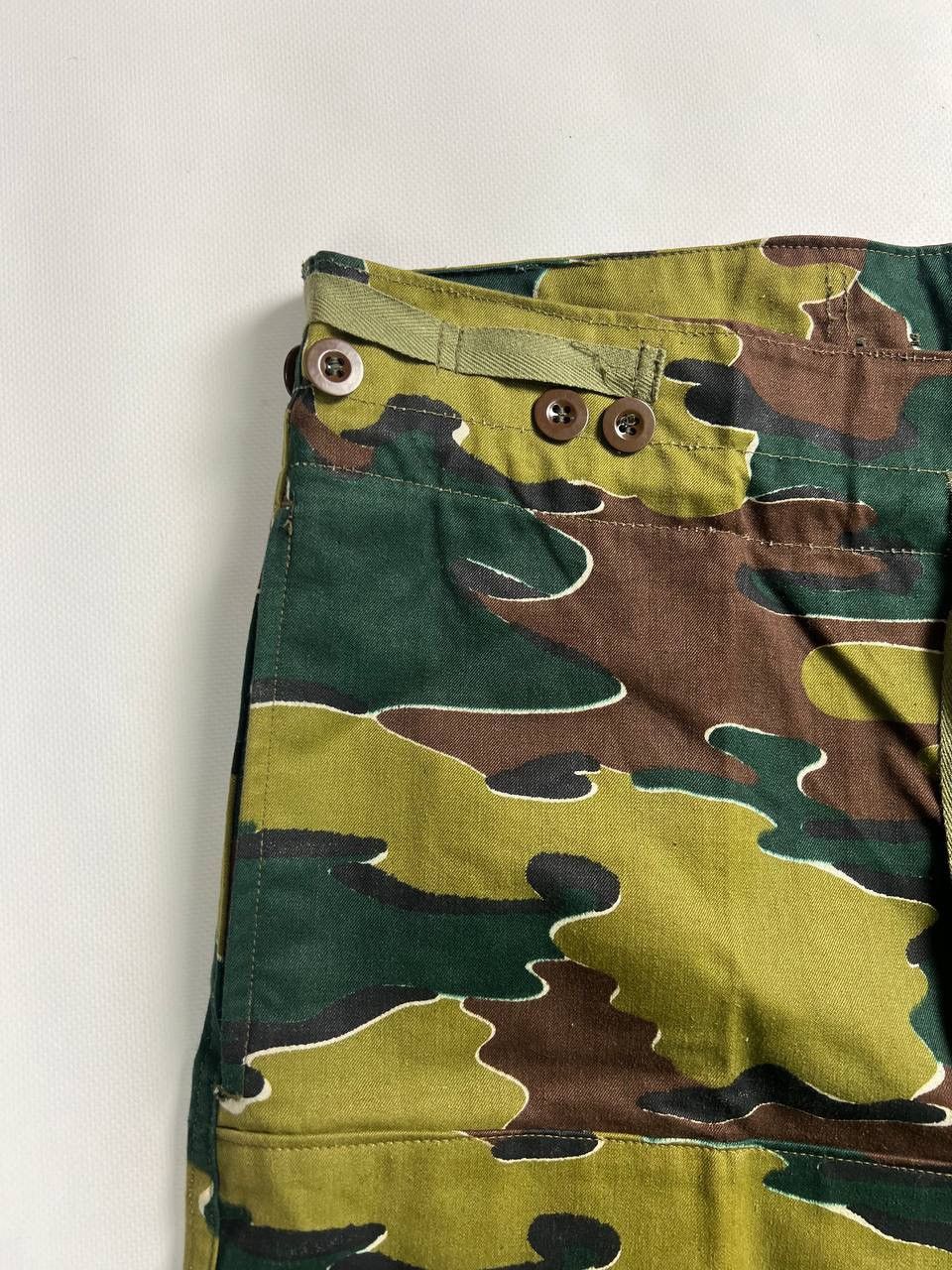 Vintage Old Belgian Jigsaw Camo Pants Seyntex 1962 Belgium cargo Size US 34 / EU 50 - 11 Thumbnail