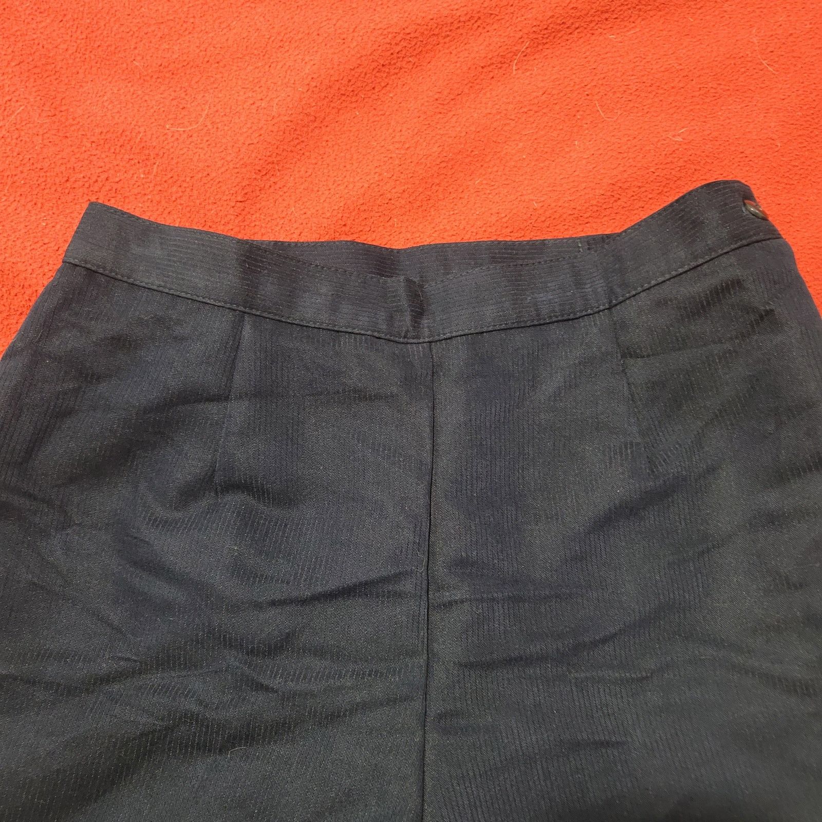 Other Signature By Jerell Blue Pinstripe Pleated Dress Pants 10 Size 32" / US 10 / IT 46 - 1 Thumbnail