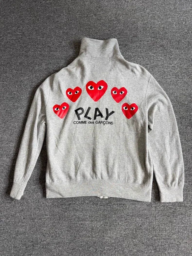 Comme des Garcons Comme Des Garcons Red Heart on Chest Five Hearts on Back P Size US L / EU 52-54 / 3 - 2 Thumbnail