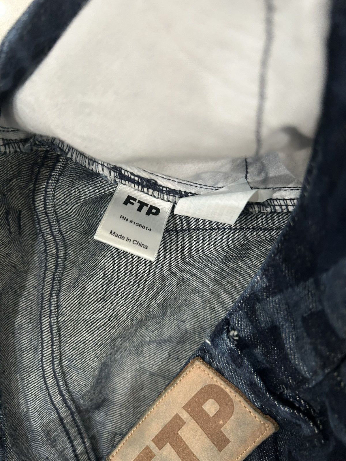 Fuck The Population FTP Archive Denim Pant Size 32 SS24 Indigo Size US 32 / EU 48 - 9 Thumbnail