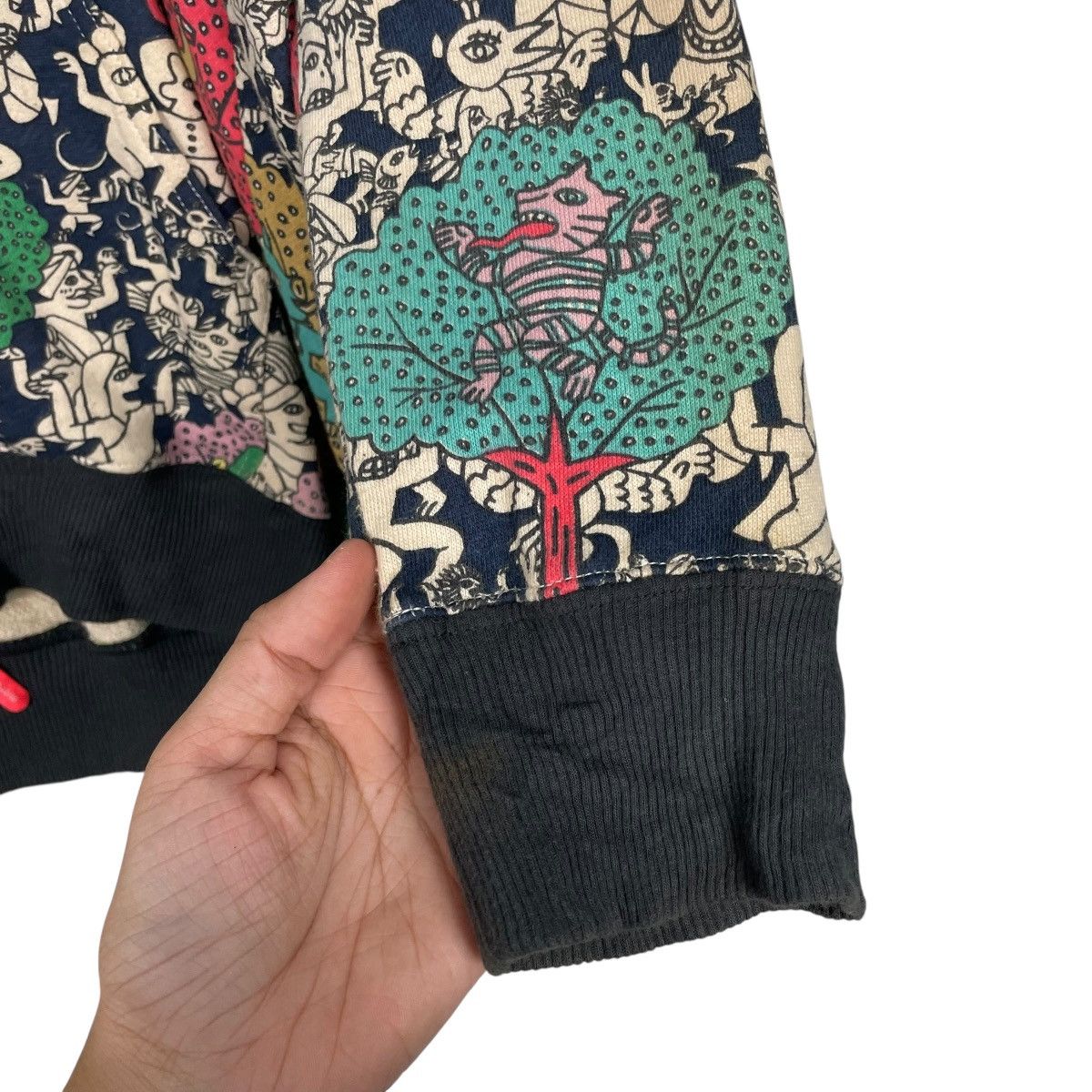 mercibeaucoup Mercibeaucoup Full Print Zipper Hoodie Size US S / EU 44-46 / 1 - 14 Thumbnail