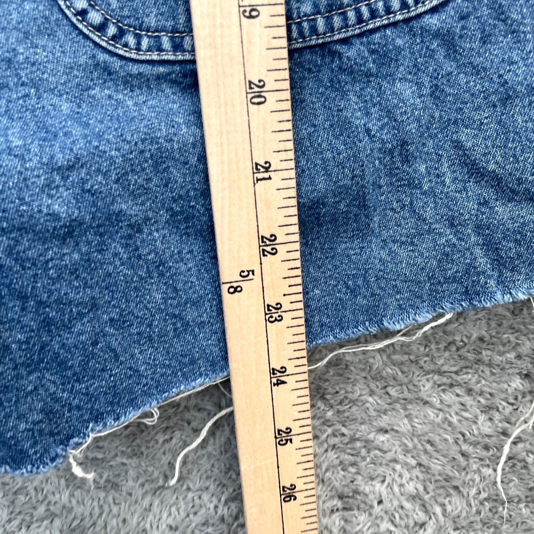 Gap Gap Overalls Womens Extra Small Blue Denim Shortalls Bibs Shorts Medium Wash Casual Workwear City Preppy Womens Shortalls Bagable? Size 26" / US 2 / IT 38 - 6 Thumbnail