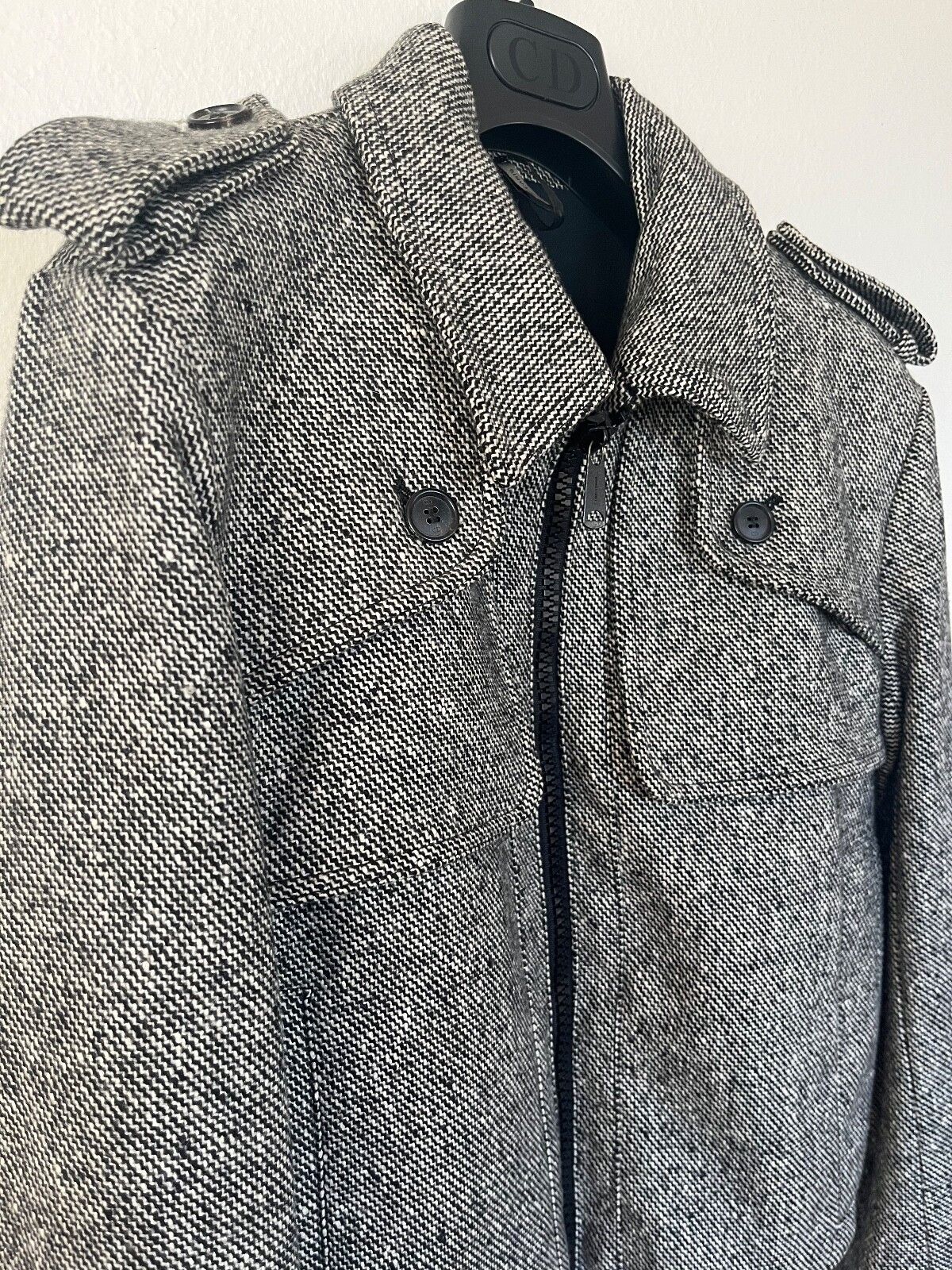 Dior AW07 NAVIGATE Wool / Silk Blend Blouson Size US S / EU 44-46 / 1 - 2 Thumbnail