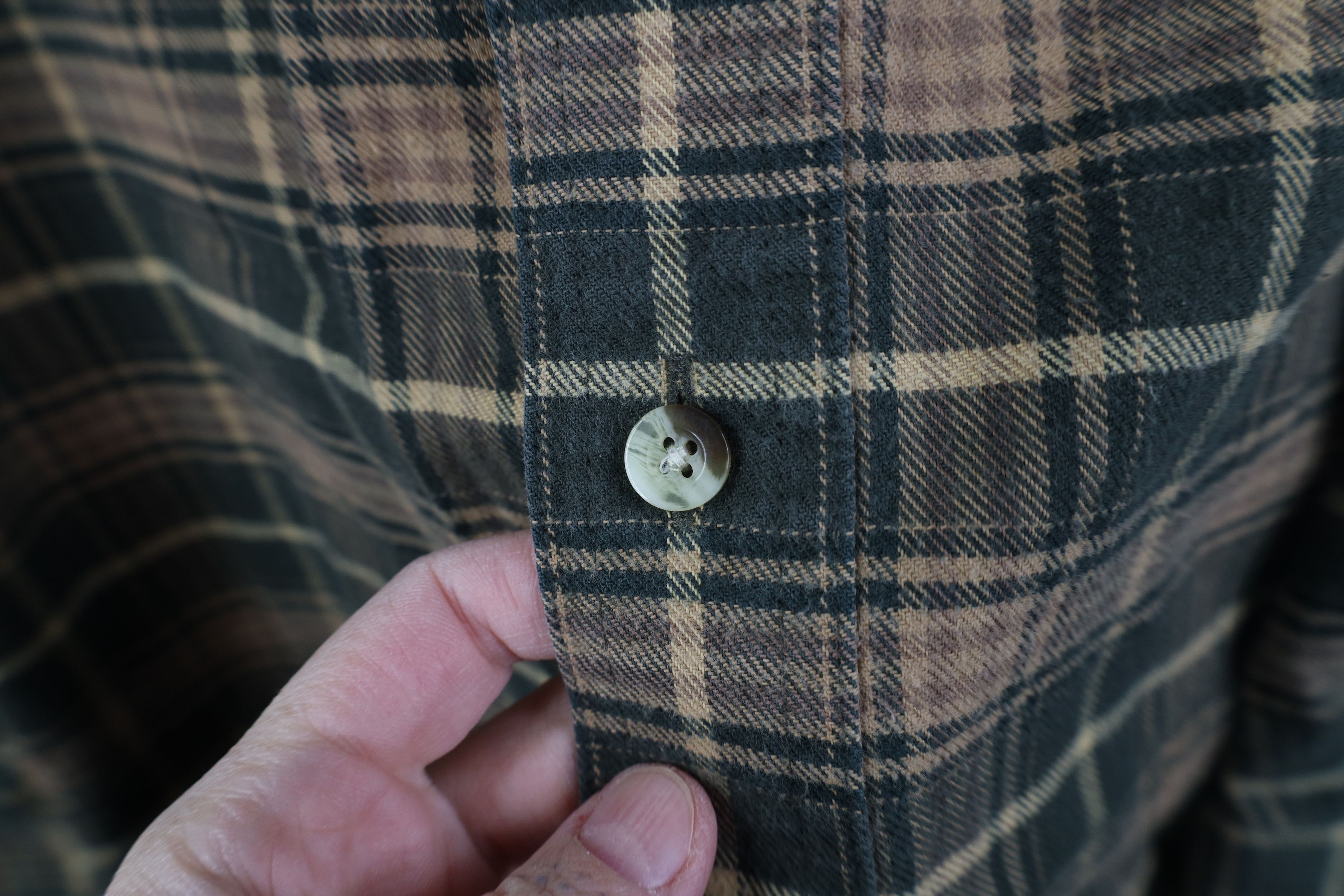 L.L. Bean Vintage 90s Y2K LL Bean Flannel Collared Button Down Shirt Size US XXL / EU 58 / 5 - 4 Thumbnail