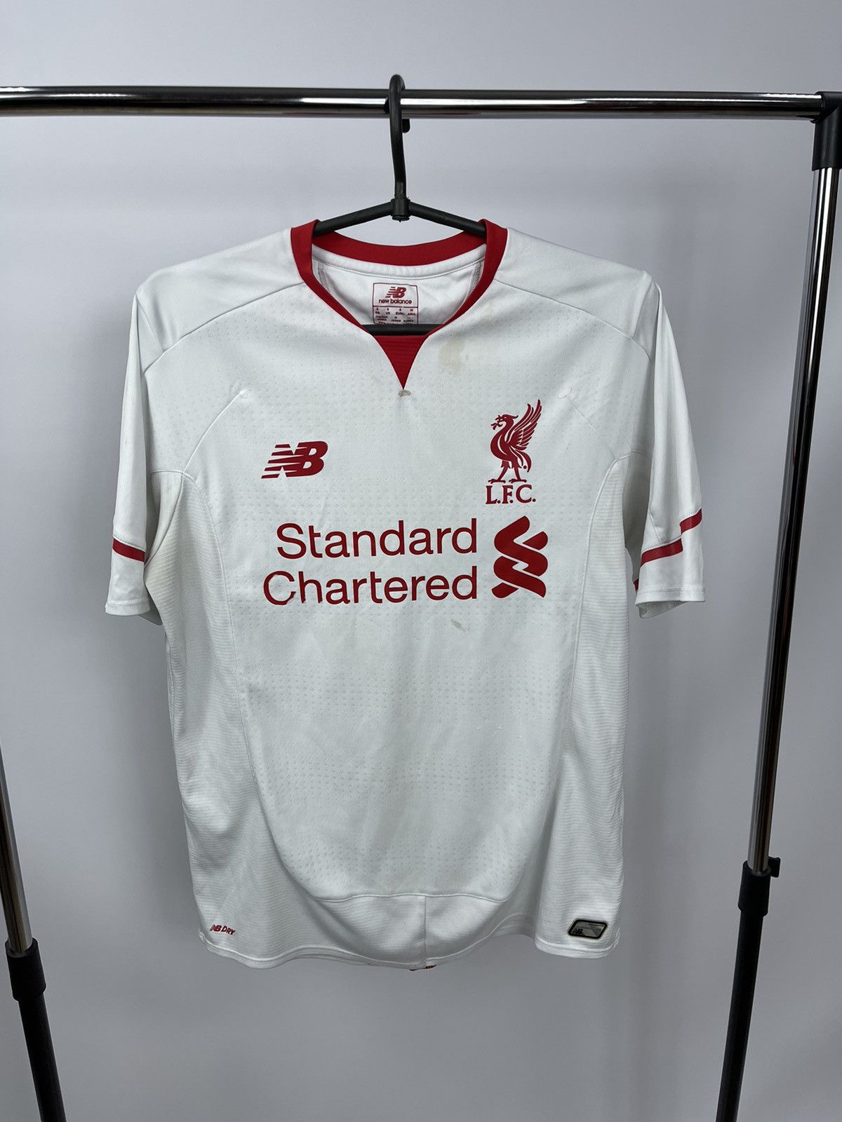 New Balance FC Liverpool 2015 2016 away Size S shirt soccer jersey Size US S / EU 44-46 / 1 - 1 Thumbnail