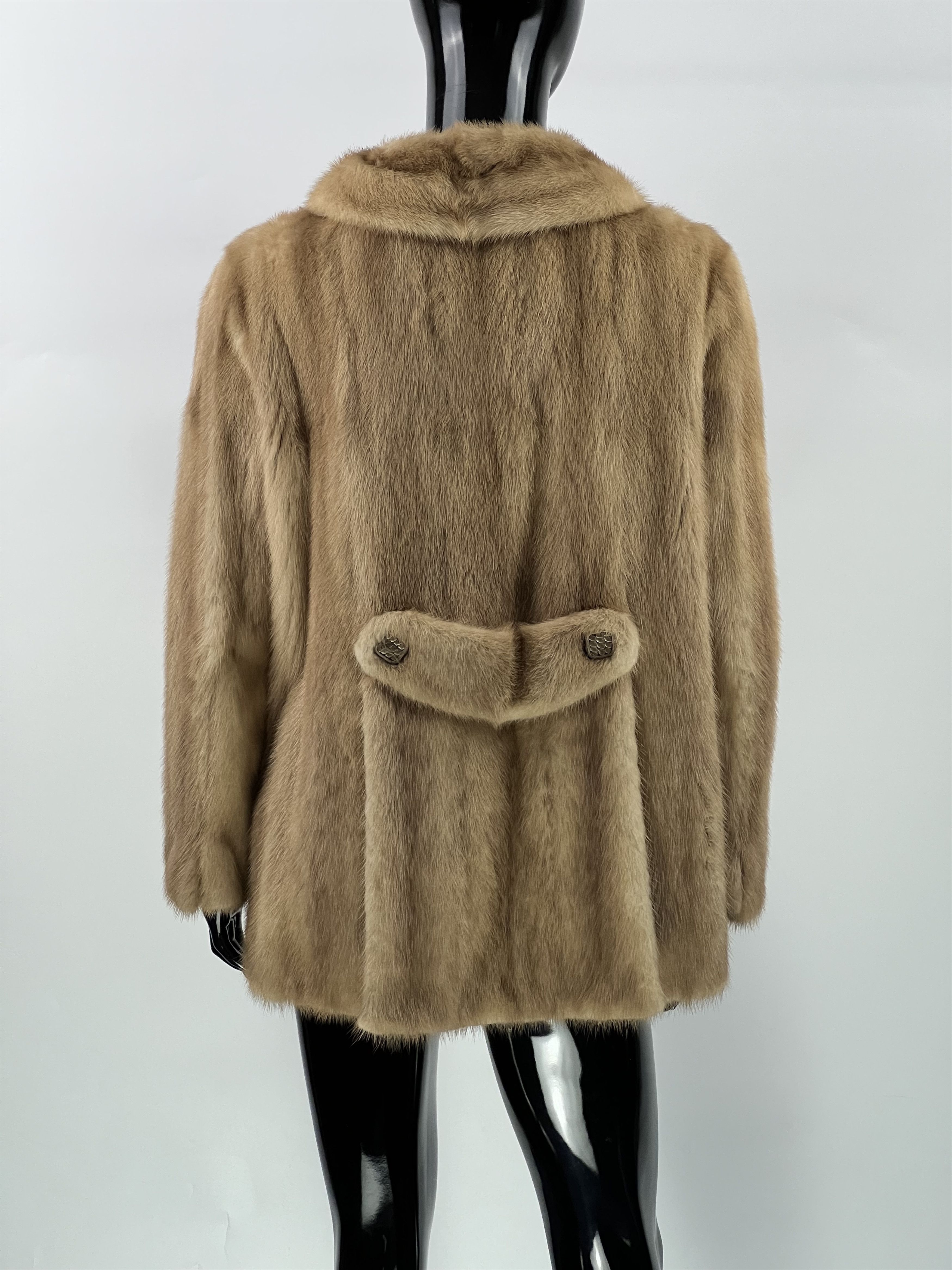 Vintage Real Mink Coat Fur Jacket Size S/M Size S / US 4 / IT 40 - 3 Thumbnail