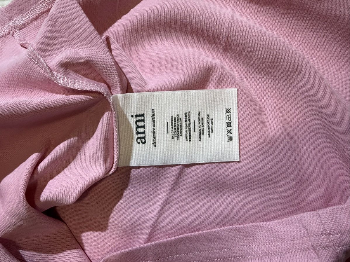 AMI Ami pink t shirt Size US S / EU 44-46 / 1 - 5 Thumbnail