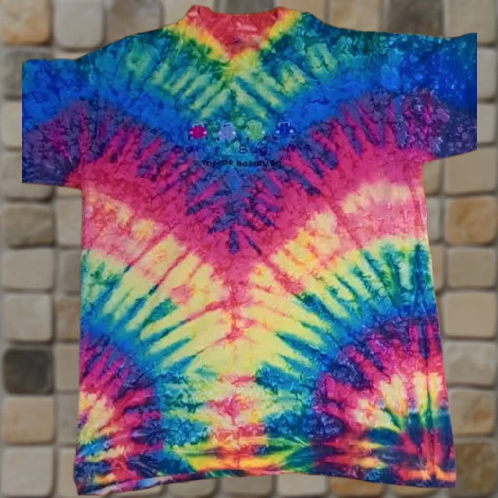 Vintage Rinato T-Shirt Medium Myrtle Beach Tie Dye USA Made Don't Bug Me Unisex Adults Size M / US 6-8 / IT 42-44 - 1 Thumbnail