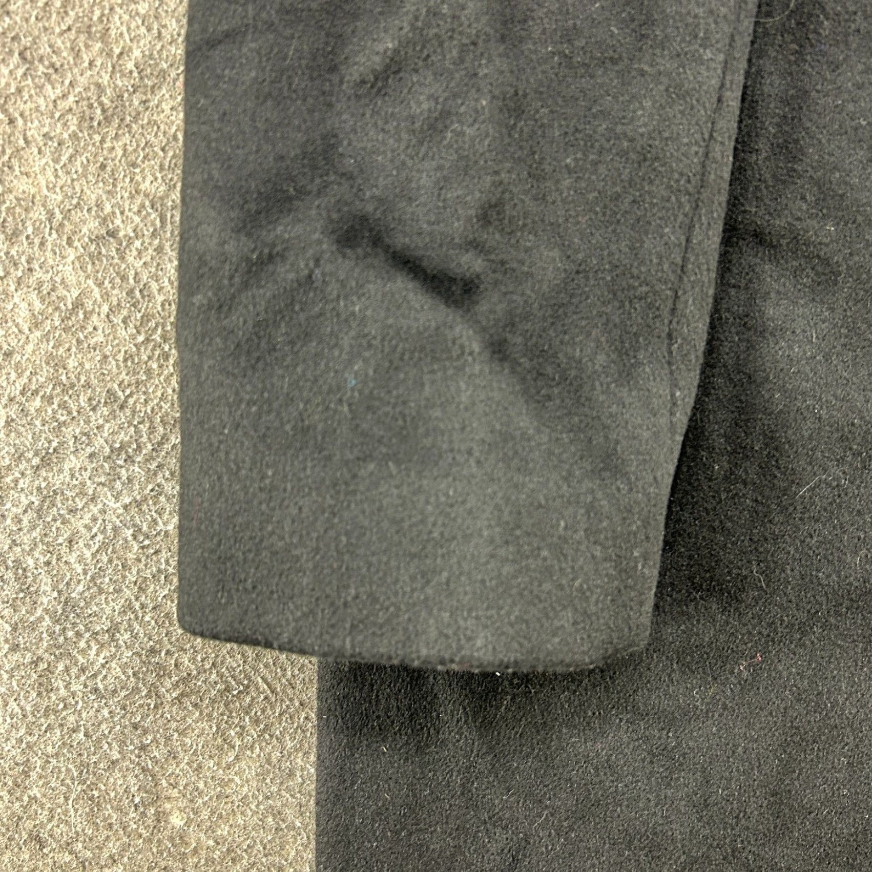 Jones New York VINTAGE Jones New York Coat Women XL Black Wool Long Trench Double Breasted 90s Overcoat Size XL / US 12-14 / IT 48-50 - 4 Thumbnail
