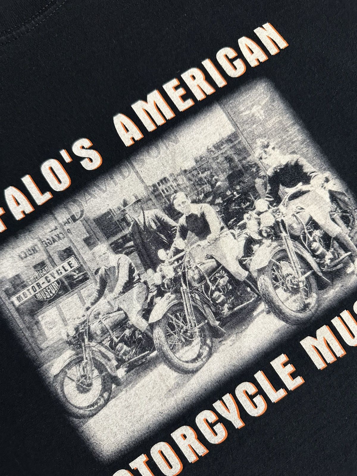 Harley Davidson × Indian Motorcycle × Vintage Vintage Harley Davidson Buffalo’s American Motorcycle Museum Size US XL / EU 56 / 4 - 9 Thumbnail