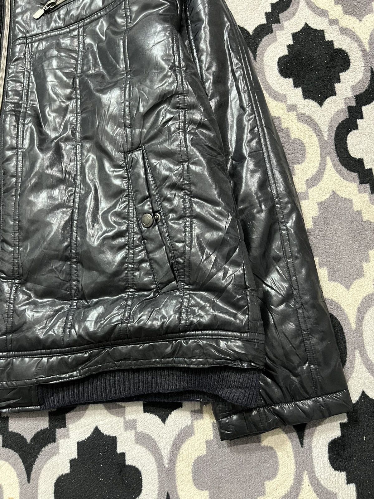 Spinash Spinach faux fur punk puffer jacket Size US L / EU 52-54 / 3 - 4 Thumbnail