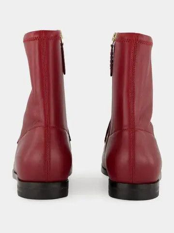 Gucci o1loc1c0326 831013 Women's Jordan Ankle Boots in Red Size US 11 / IT 41 - 5 Thumbnail