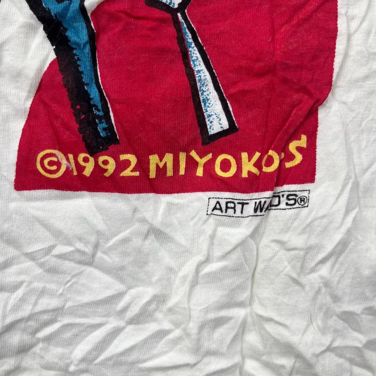 Japanese Brand × Vintage Vtg 1992 MIYOKO’S THE BACK STREET Detective Anime Manga Tee Size US M / EU 48-50 / 2 - 6 Thumbnail