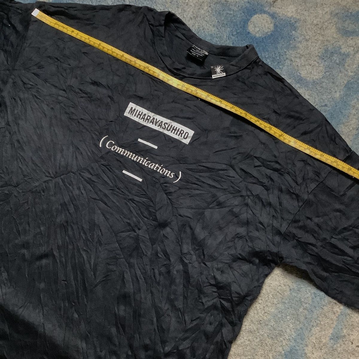 GU × Maison MIHARA YASUHIRO MIHARAYASUHIRO X GU “COMMUNICATION” OVERSIZE T SHIRT Size US L / EU 52-54 / 3 - 13 Thumbnail