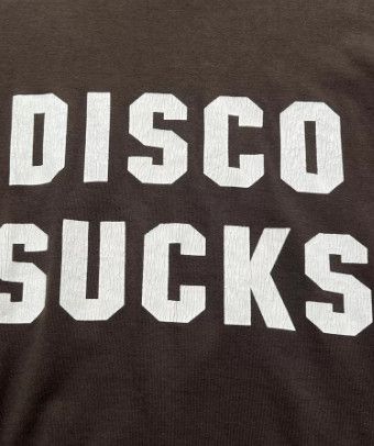 Number (N)ine Number (N)ine “DISCO SUCKS” Slogan T-Shirt Size US M / EU 48-50 / 2 - 4 Thumbnail