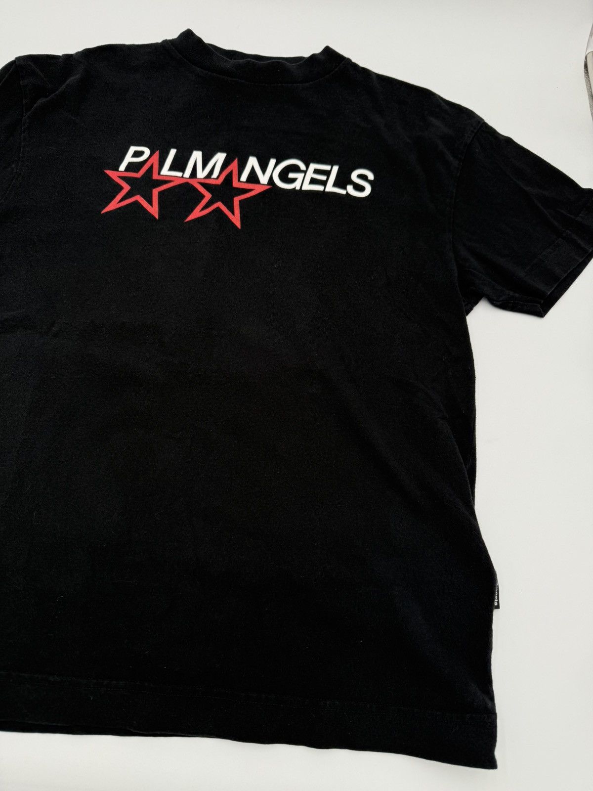 Palm Angels Palm Angels Star T-Shirt glitter logo Tagged XS but fits Med Size US XS / EU 42 / 0 - 10 Thumbnail