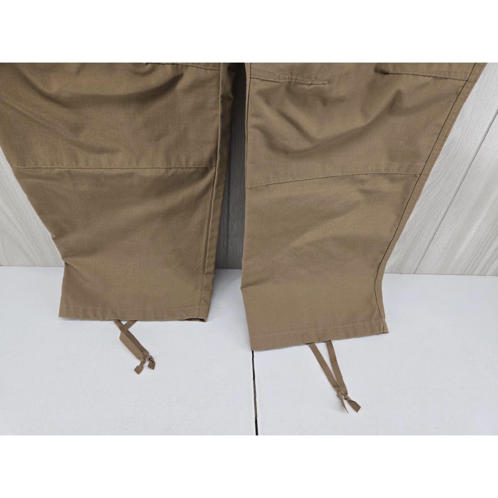 Vintage LAPG Pants Men's 44x30 Cargo Tactical Rip Stop Brown Beige Cargo Pocket Army 30in Inseam Mens Size US 44 / EU 60 - 5 Thumbnail