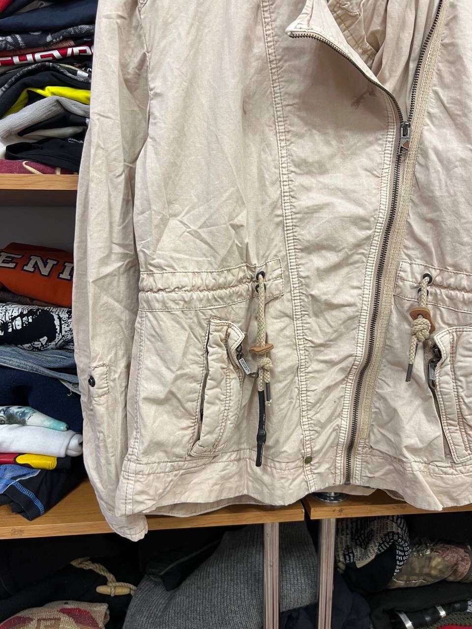 Vintage × khujo Khujo Washed Distressed Y2K Bondage Retro Jacket Size M / US 6-8 / IT 42-44 - 4 Thumbnail