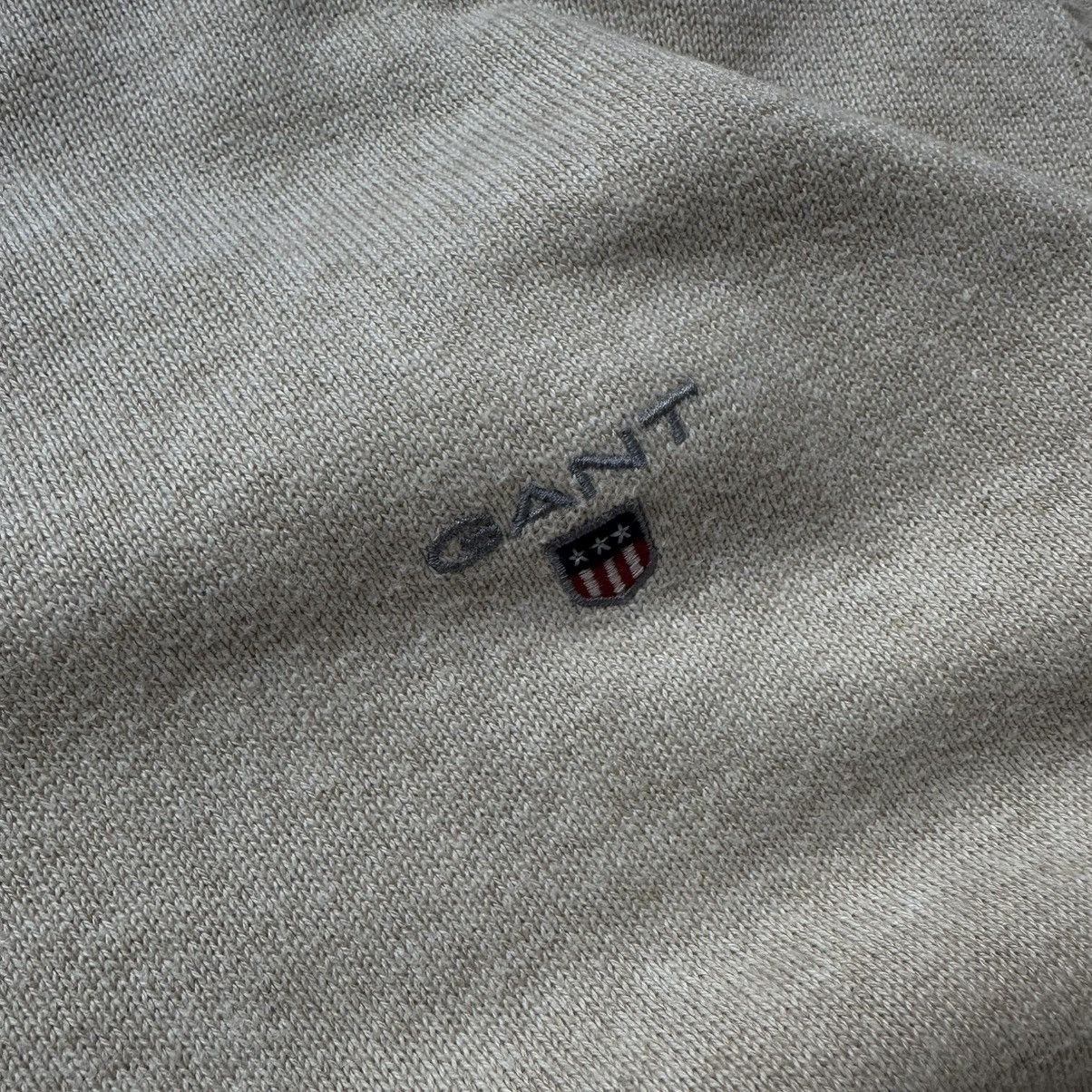 Gant Luxury Gant Zip Sweater 1/4 Old Money Size 2XL Cotton 00s Size US XXL / EU 58 / 5 - 13 Thumbnail