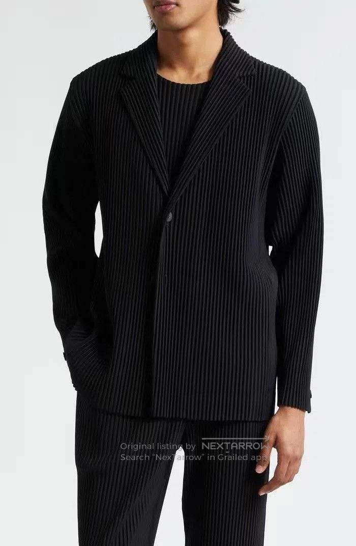 Issey Miyake Issey Miyake Pleated Blazer Size 3. Size L / US 10 / IT 46 - 3 Thumbnail