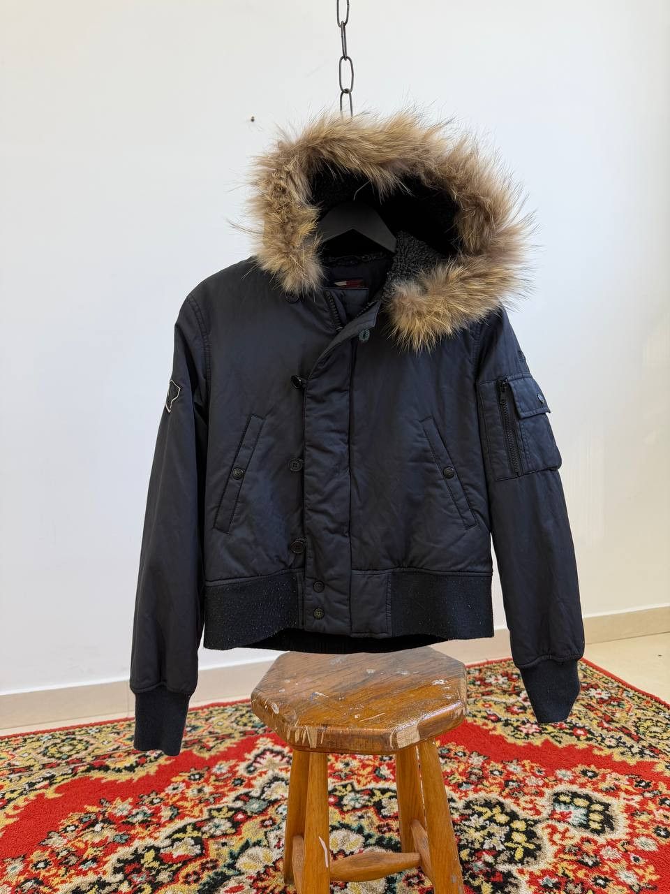 Japanese Brand Avant-Garde Hysteric Glamour Style Cropped Fur Jacket Y2K Size US S / EU 44-46 / 1 - 2 Thumbnail