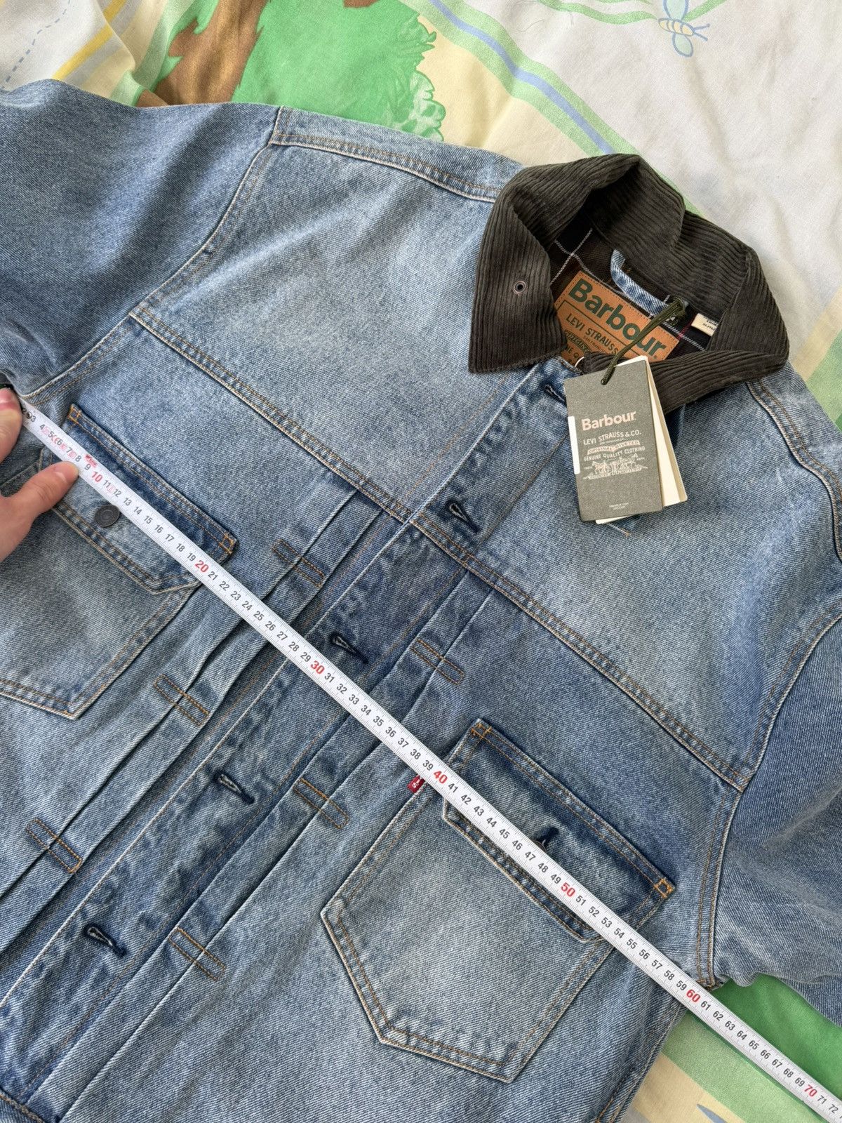 Barbour Barbour x Levi’s Denim Trucker Jacket Men’s Collar XL Size US XL / EU 56 / 4 - 19 Thumbnail