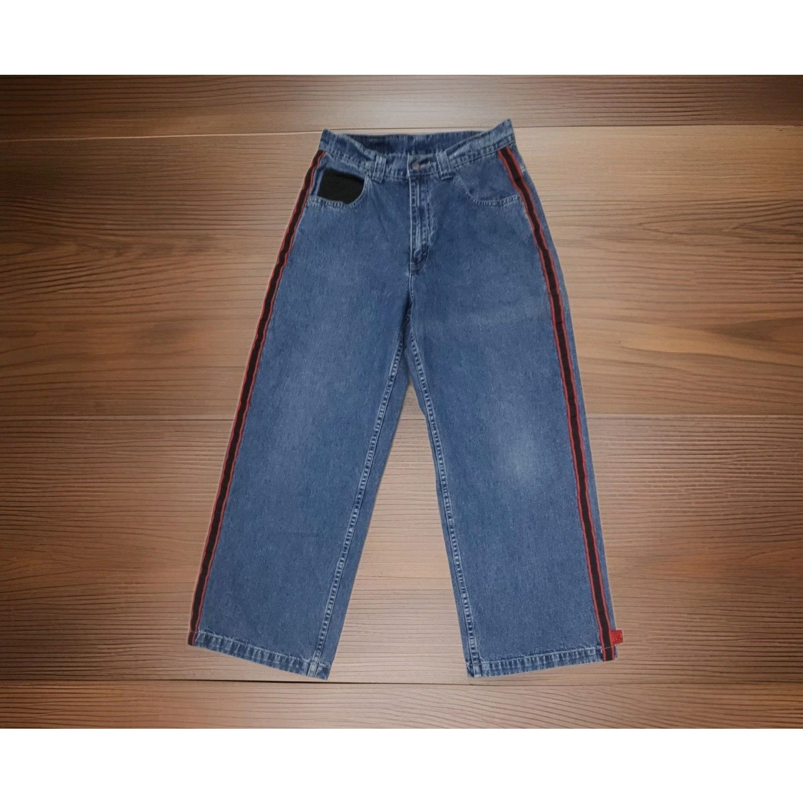 Levi's VTG LEVIS L2 BAGGY STRAIGHT CARPENTER SKATER Hong Kong Y2K Size US 29 - 2 Thumbnail