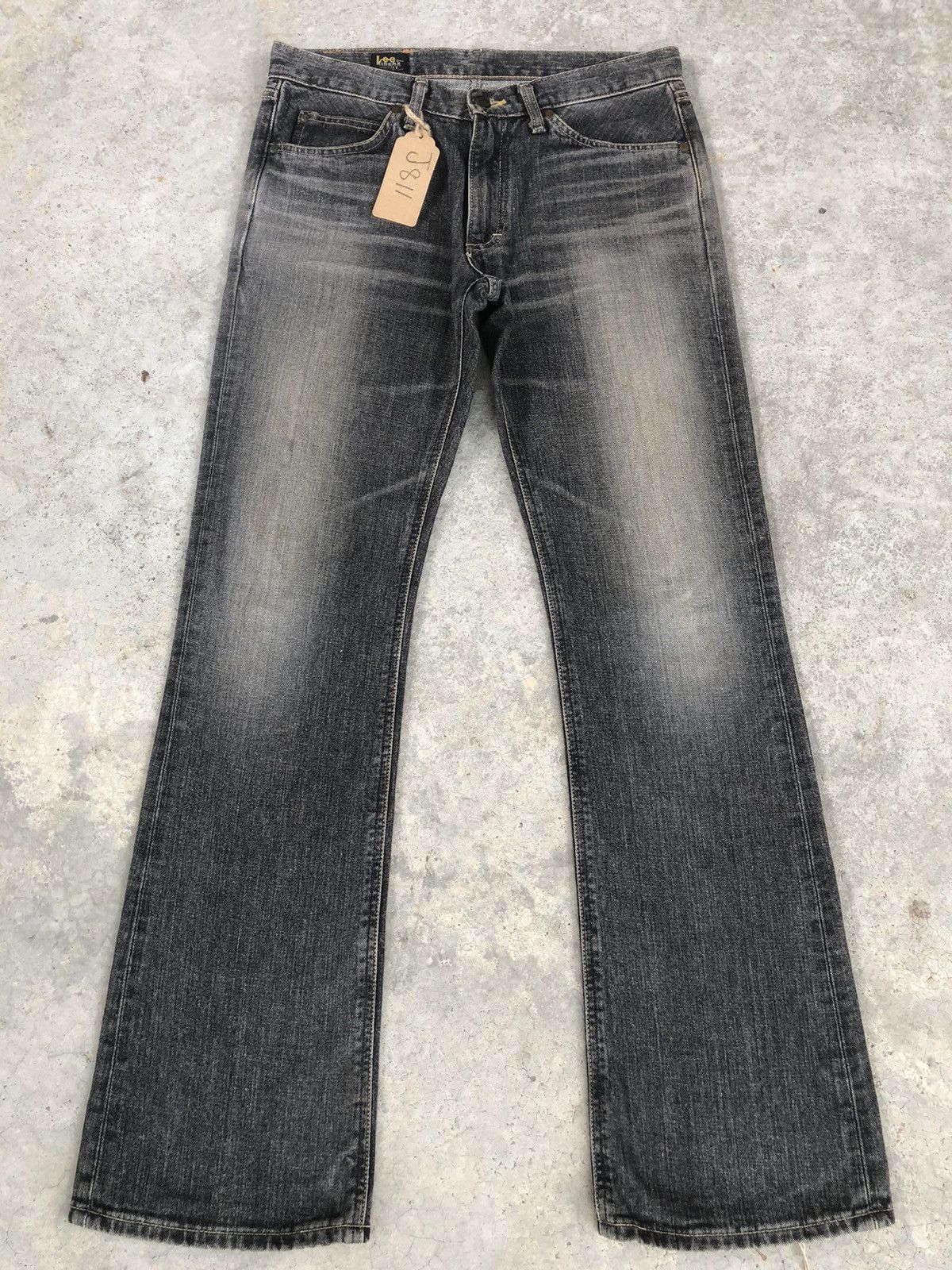 If Six Was Nine Japanese Lee Flared Jeans Distressed Jeans Size US 32 / EU 48 - 1 Thumbnail