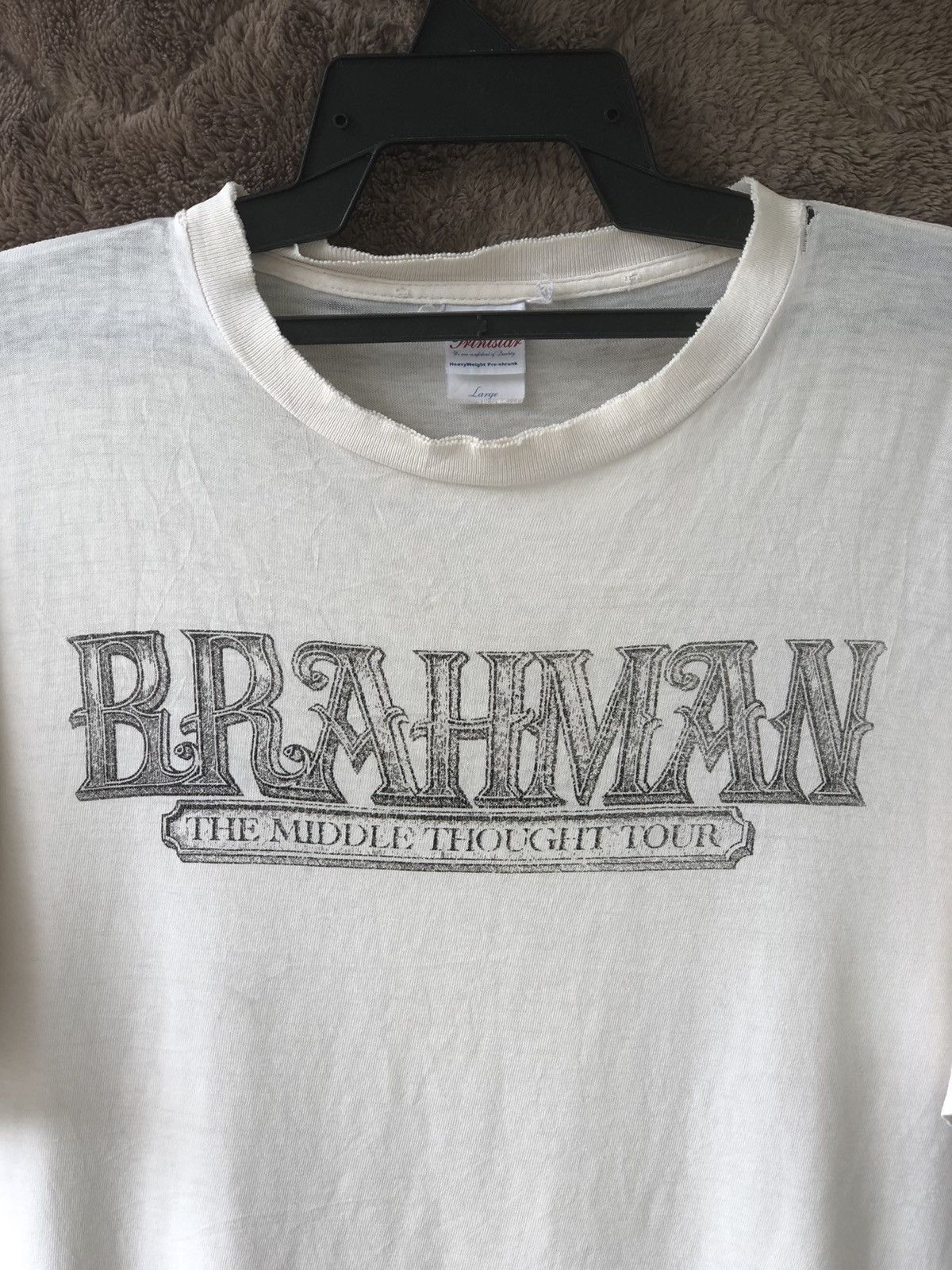Band Tees Distressed BRAHMAN Japanese Punk Band Tee Size US L / EU 52-54 / 3 - 1 Thumbnail