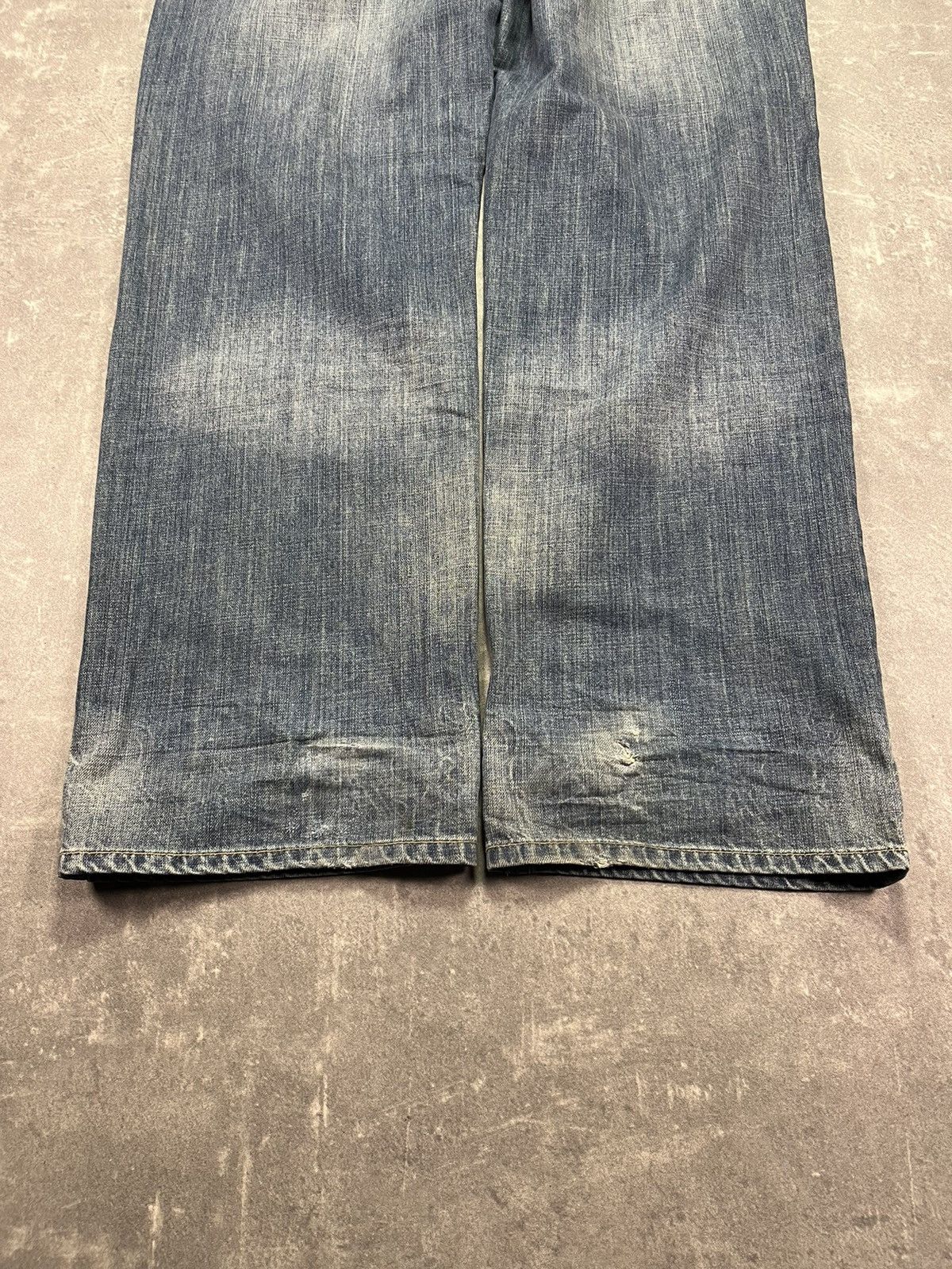 Ecko Unltd. Crazy 2000s Ecko Unltd. Grafitti Printed Flaps Baggy Jeans Size US 40 / EU 56 - 18 Thumbnail