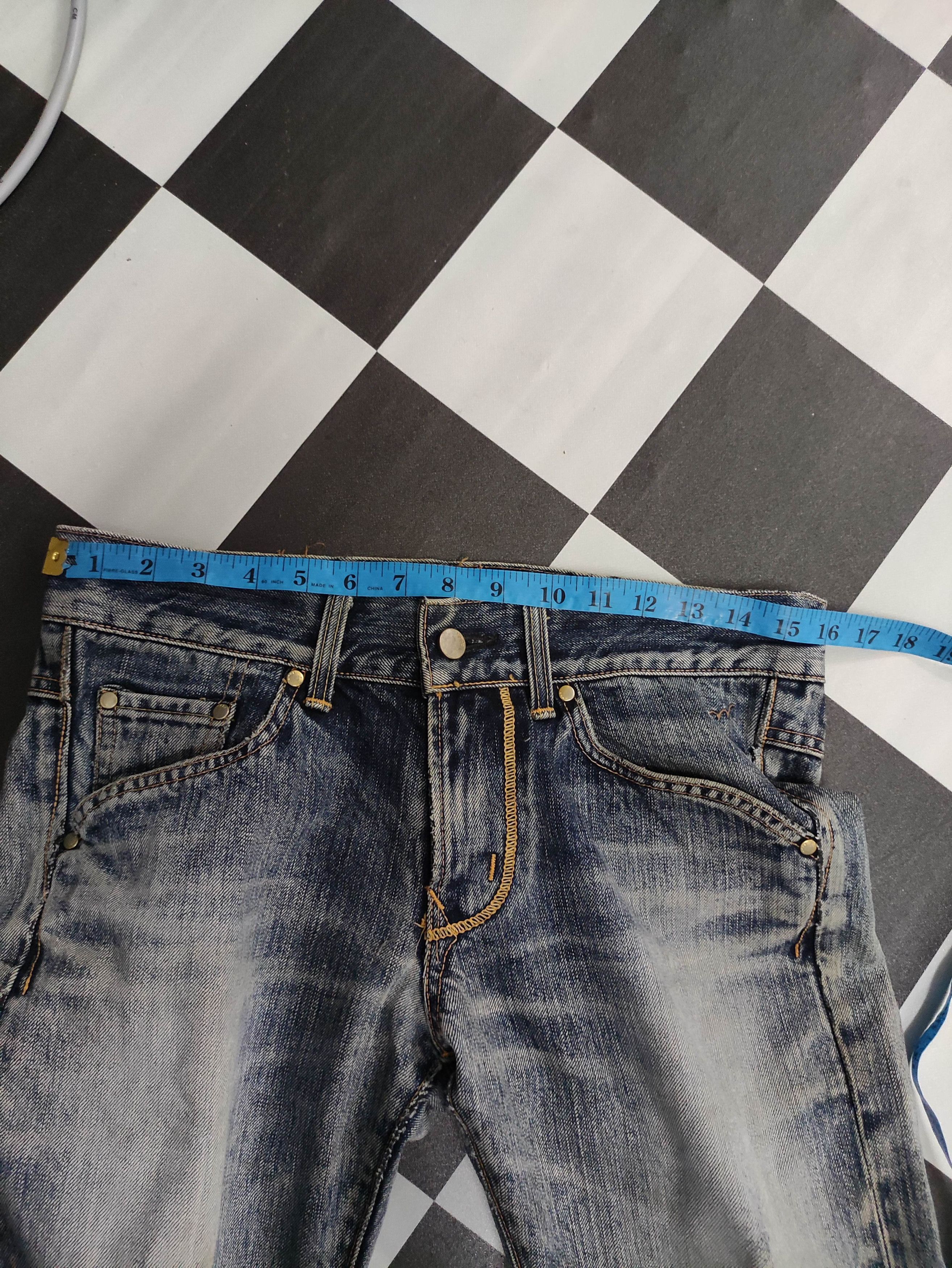 Edwin Vintage Edwin 503 Distressed Denim Jeans Flare Bootcut Size US 32 / EU 48 - 21 Thumbnail