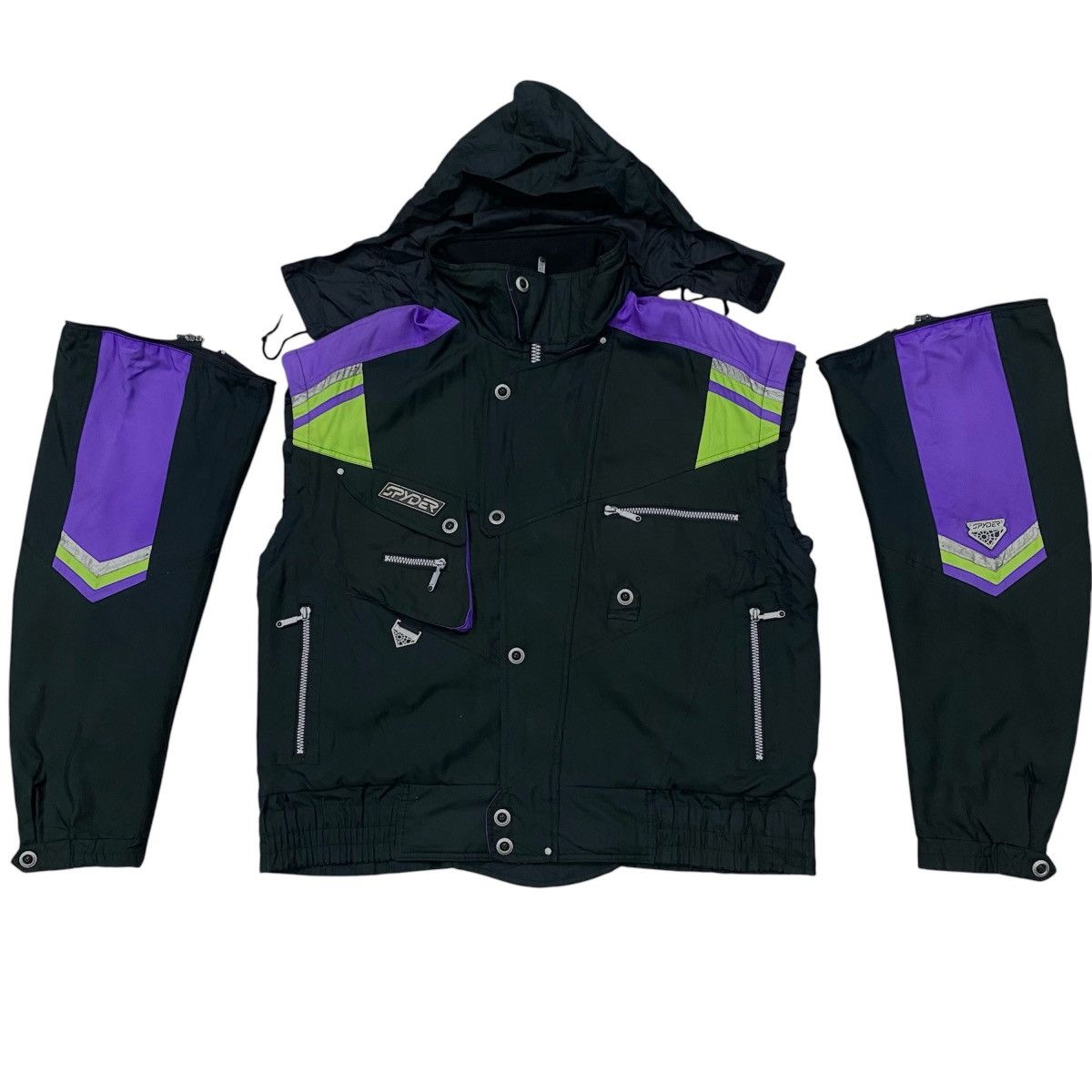Spyder Spyder Thinsulate Insulation Oberstoff Outer Ski Snowbo Size US XL / EU 56 / 4 - 3 Thumbnail