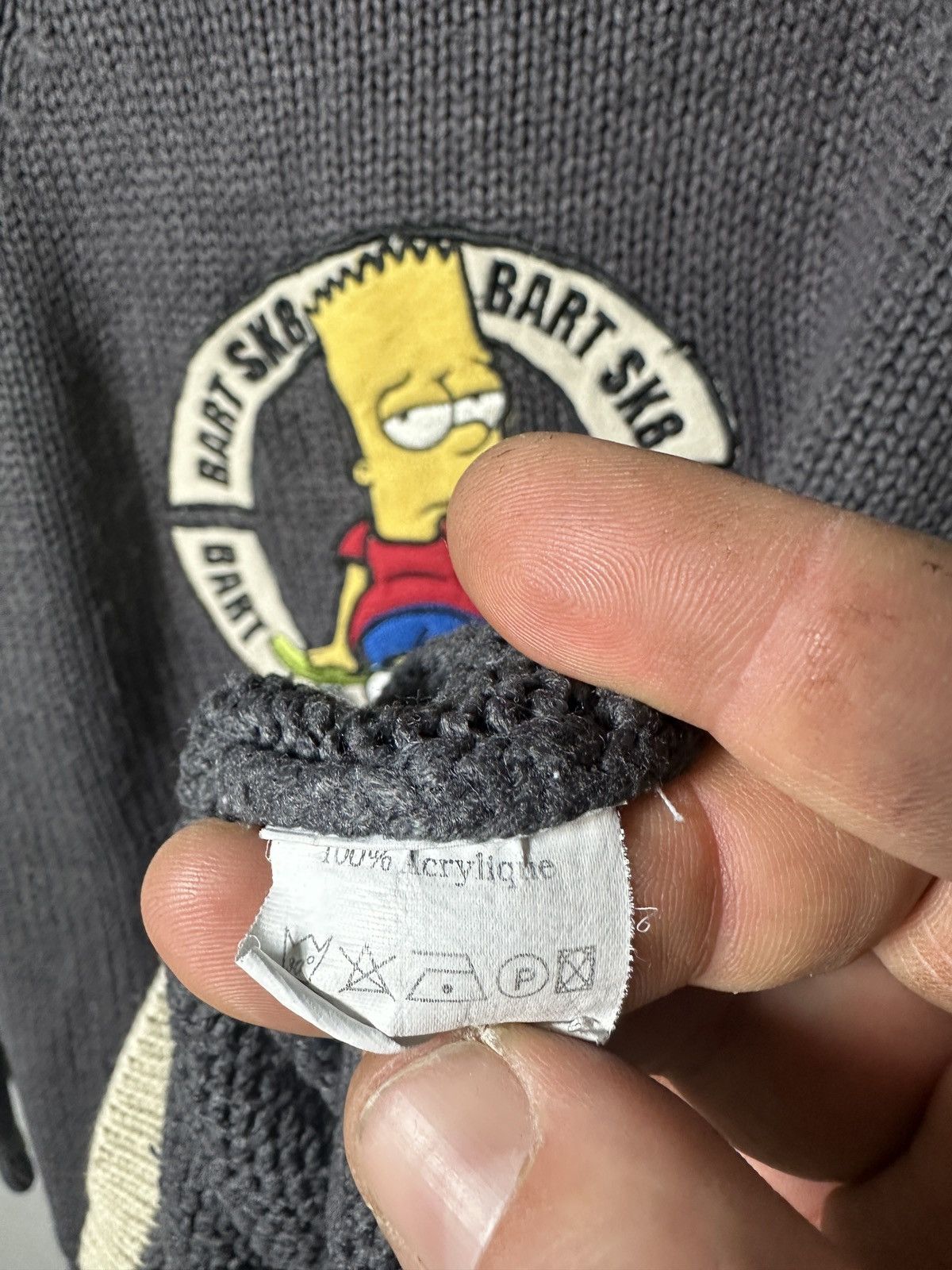 The Simpsons × Vintage The Simpson sweater Size US L / EU 52-54 / 3 - 7 Thumbnail