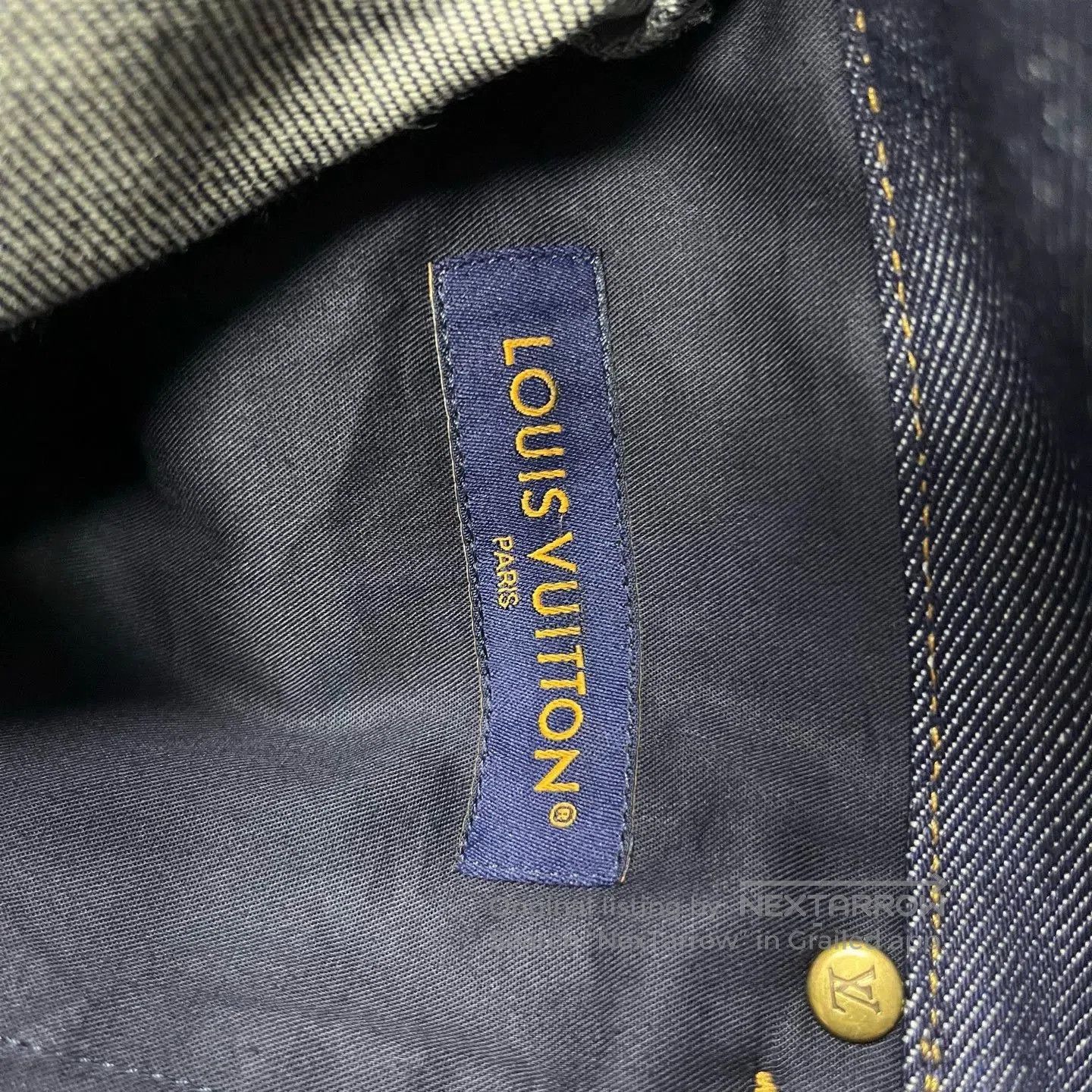 Louis Vuitton louis vuitton blue logo embroidered flared jeans. Size US 30 / EU 46 - 3 Thumbnail