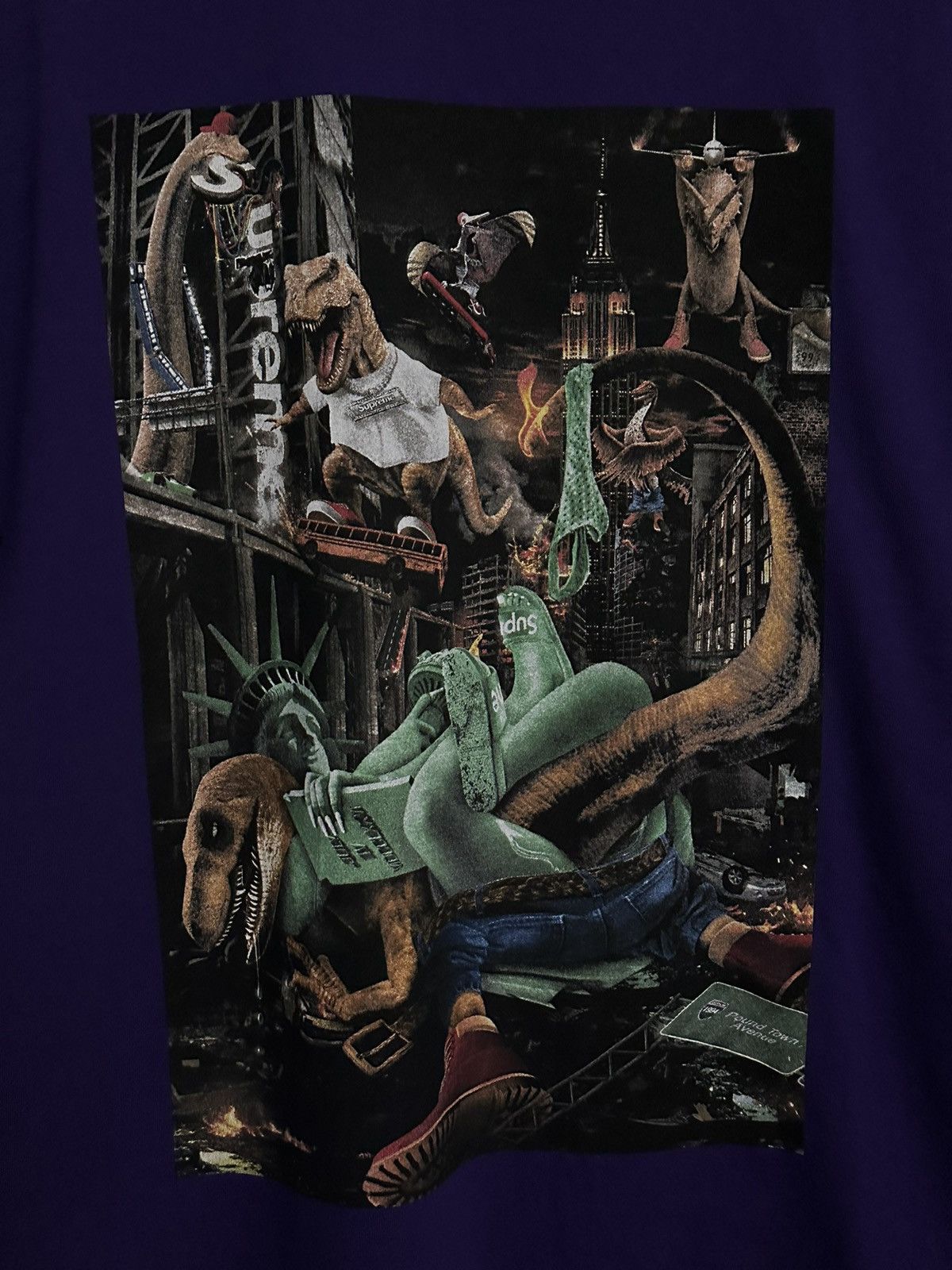 Supreme Supreme T-Rex Tee Size US L / EU 52-54 / 3 - 2 Thumbnail