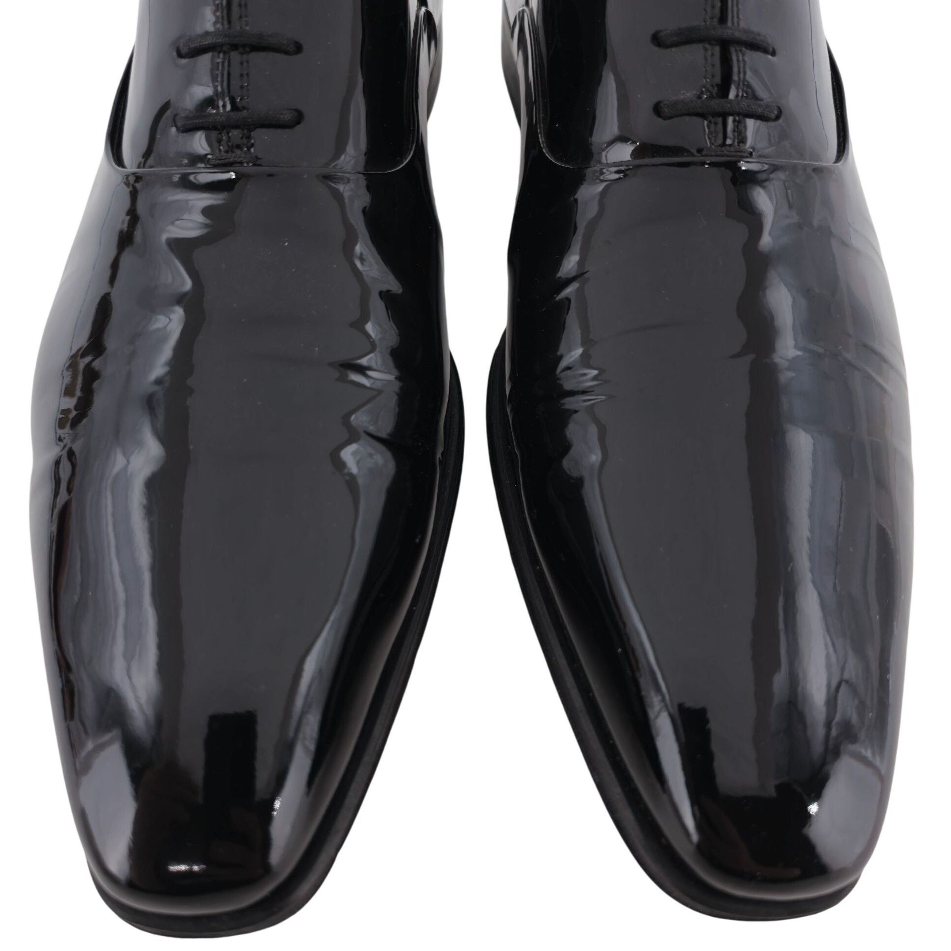 Magnanni Magnanni Saks Fifth Ave Black Patent Leather Dress Shoes Men Size US 11.5 / EU 44-45 - 5 Thumbnail