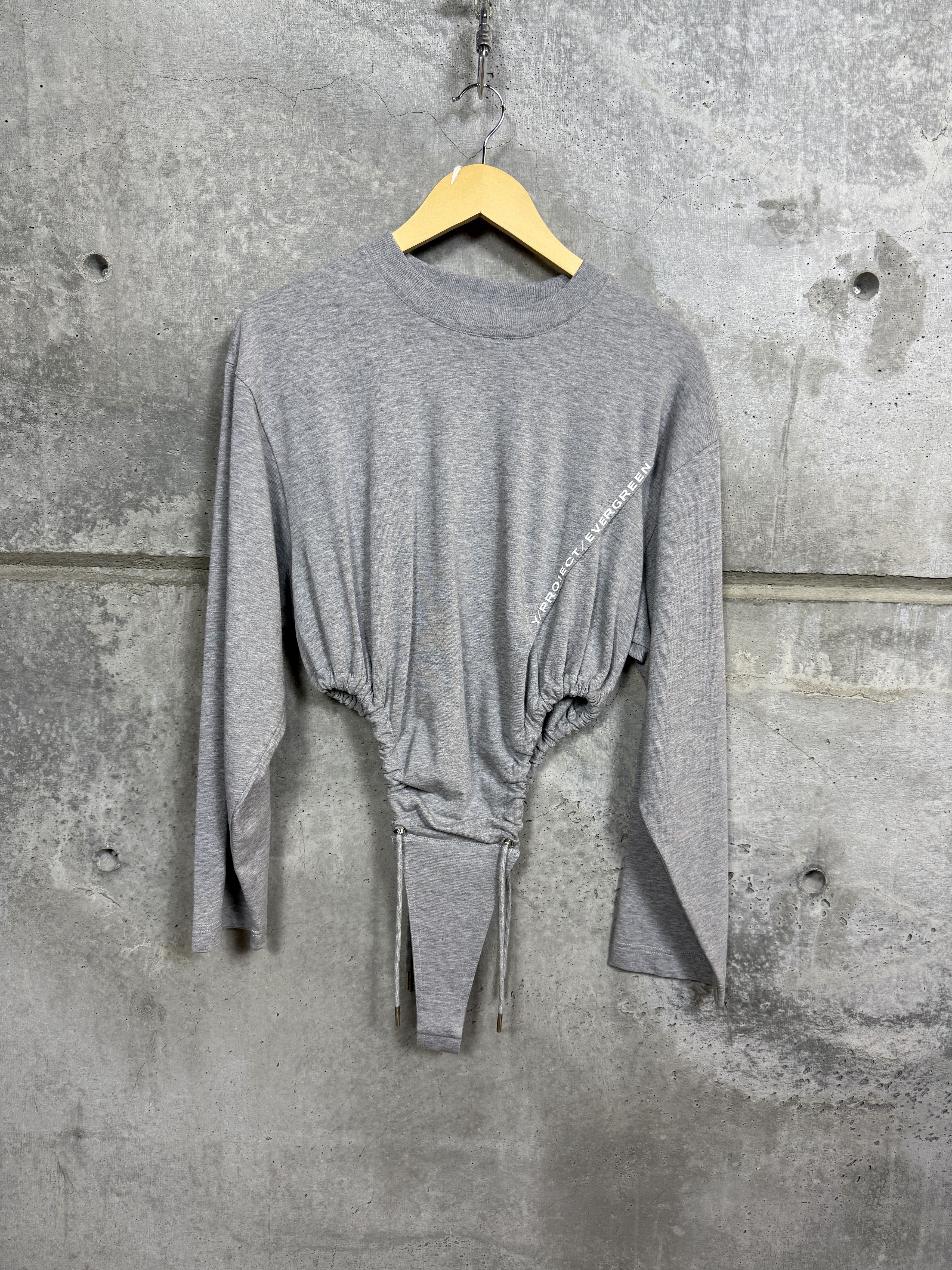 Y/Project $420 NWT Y/Project Evergreen Pinched Logo Bodysuit Size M / US 6-8 / IT 42-44 - 6 Thumbnail