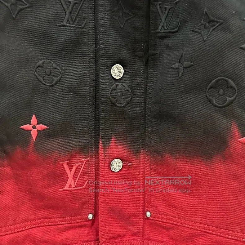 Louis Vuitton Louis Vuitton Gradient denim embroidered jacket Size US M / EU 48-50 / 2 - 3 Thumbnail
