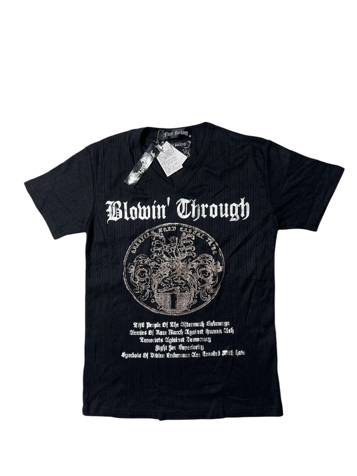 Japanese Brand Y2K Japanes First Parking Chrome Hearts Ifsix Vkei Style Size US M / EU 48-50 / 2 - 1 Thumbnail