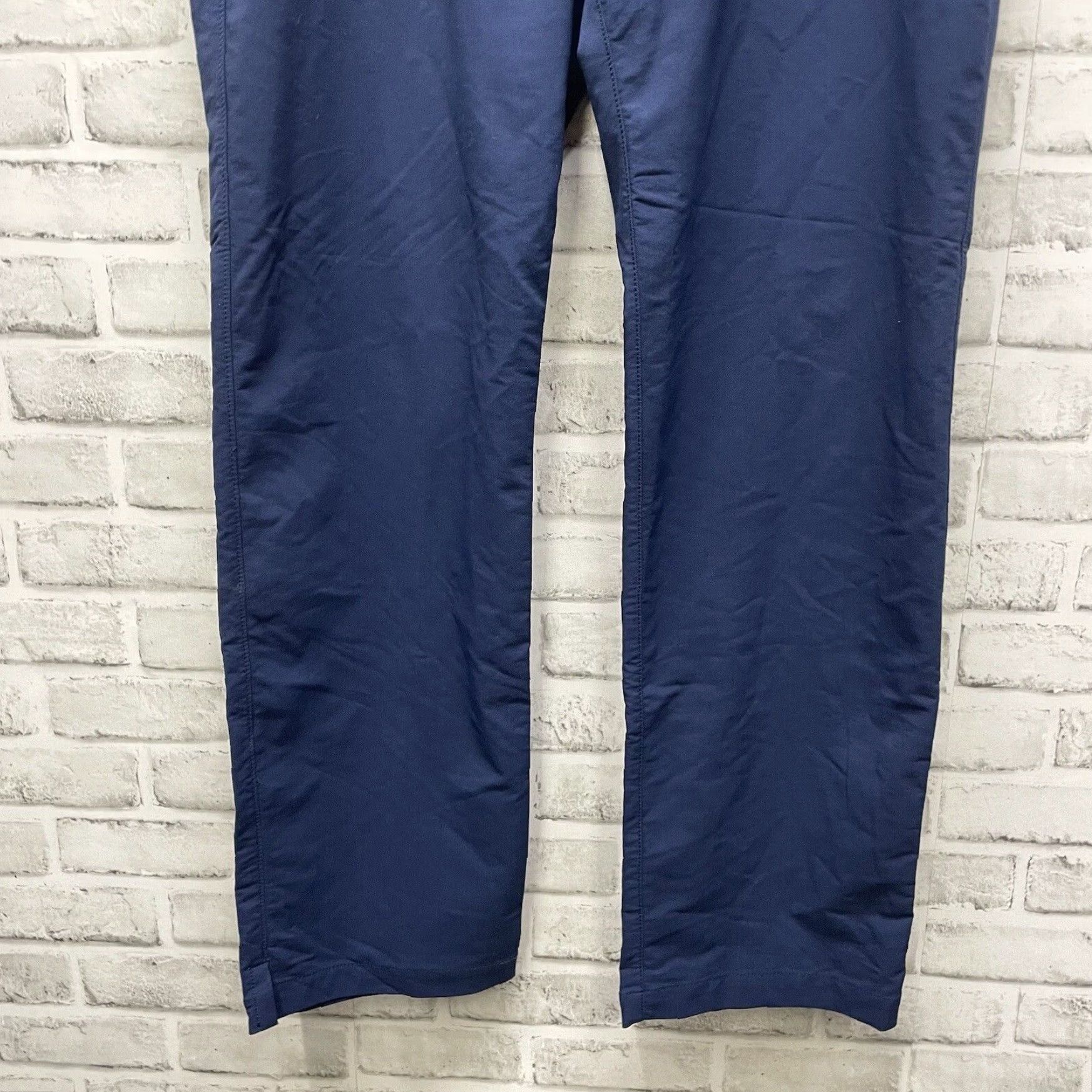 Under Armour Under Armour Chino Casual Pants Mens 36x32 Dark Blue Size US 36 / EU 52 - 3 Thumbnail