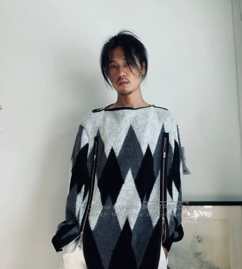 Takahiromiyashita The Soloist. Size OS Diamond pin zipper c