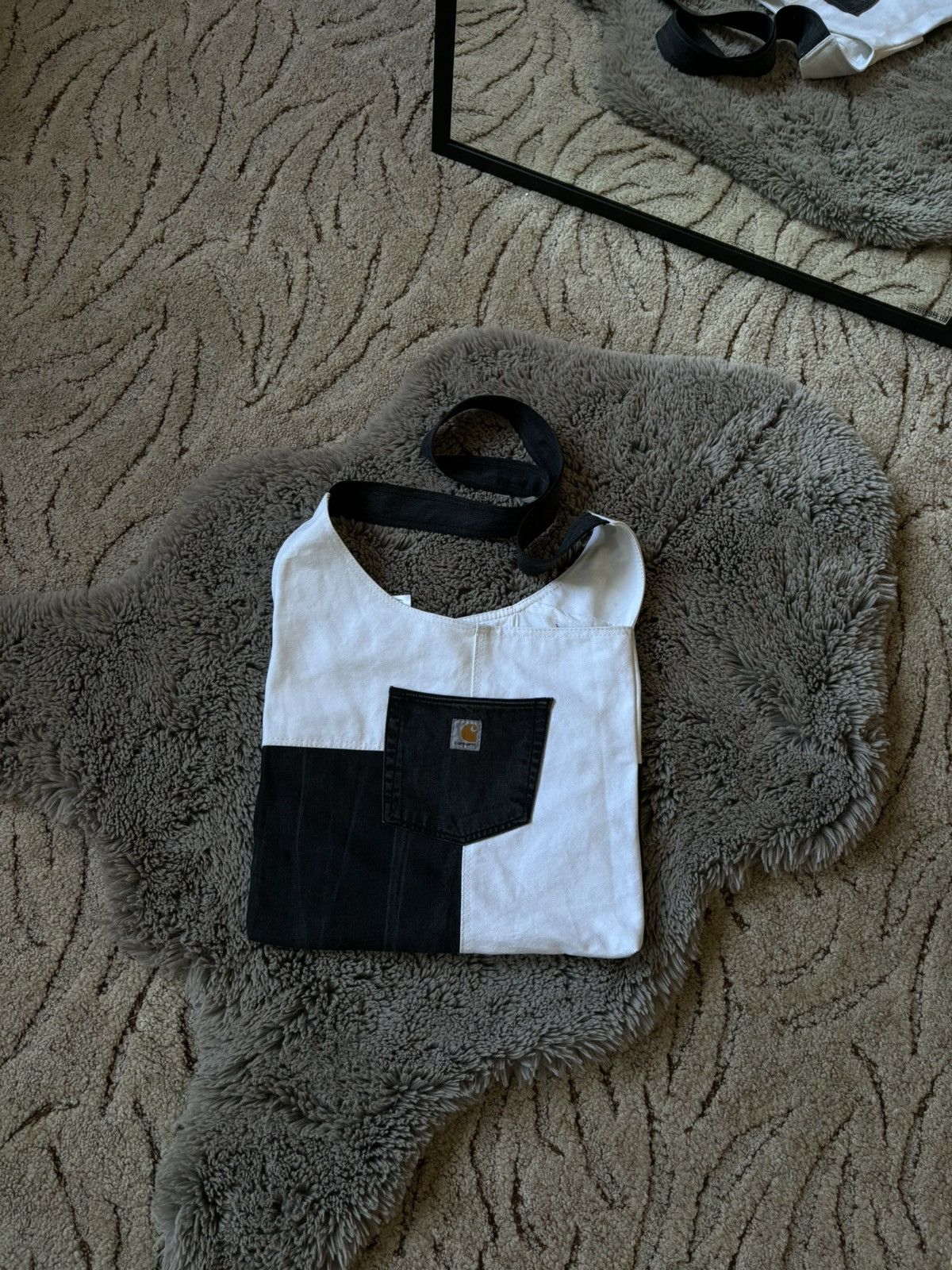 Carhartt Carhartt bag 2 in 1 reworked shoulder tote bag Size ONE SIZE - 1 Thumbnail