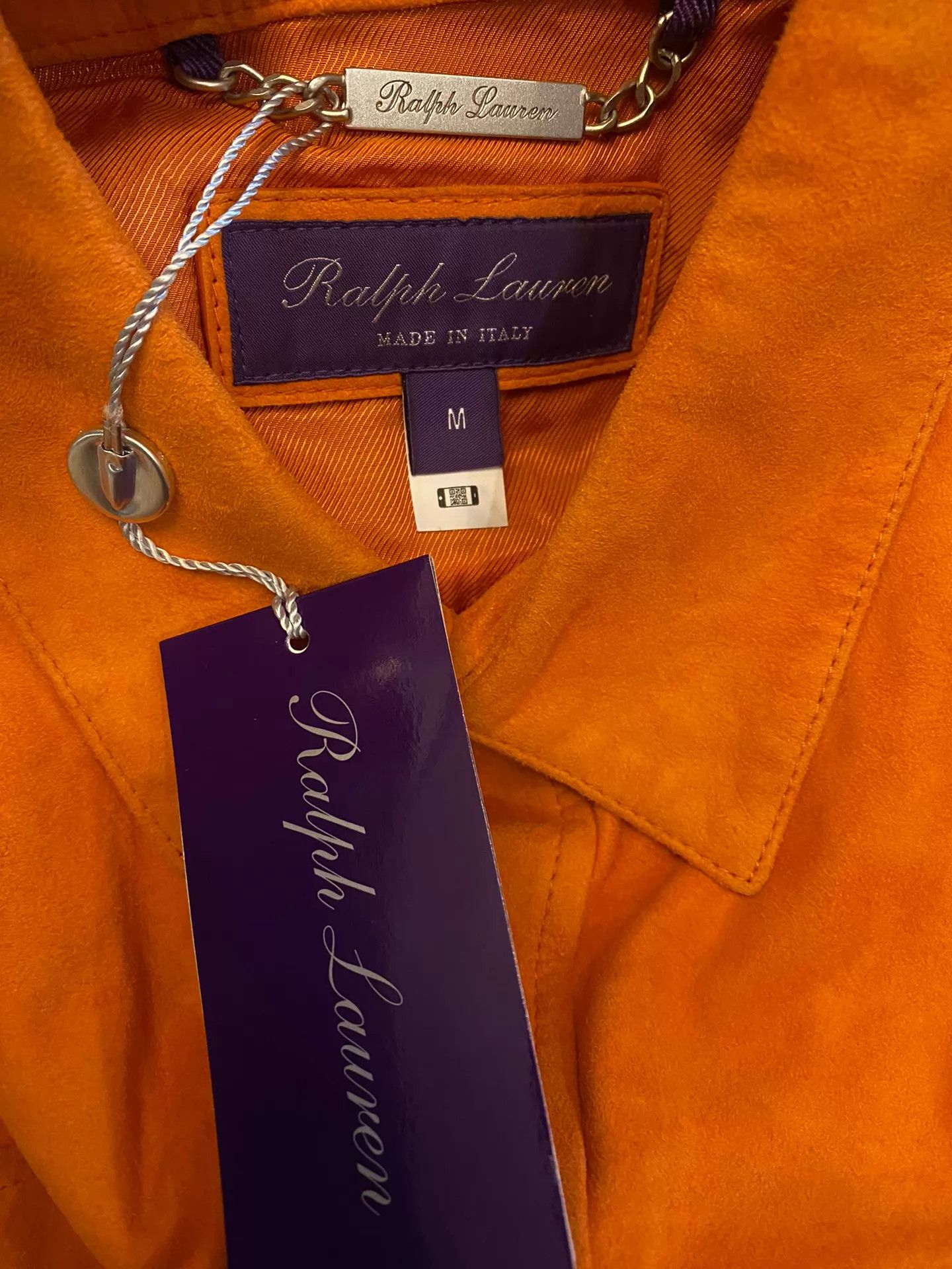 Polo Ralph Lauren RRL Purple Label Italian Lambskin Leather Shirt M Size US M / EU 48-50 / 2 - 6 Thumbnail