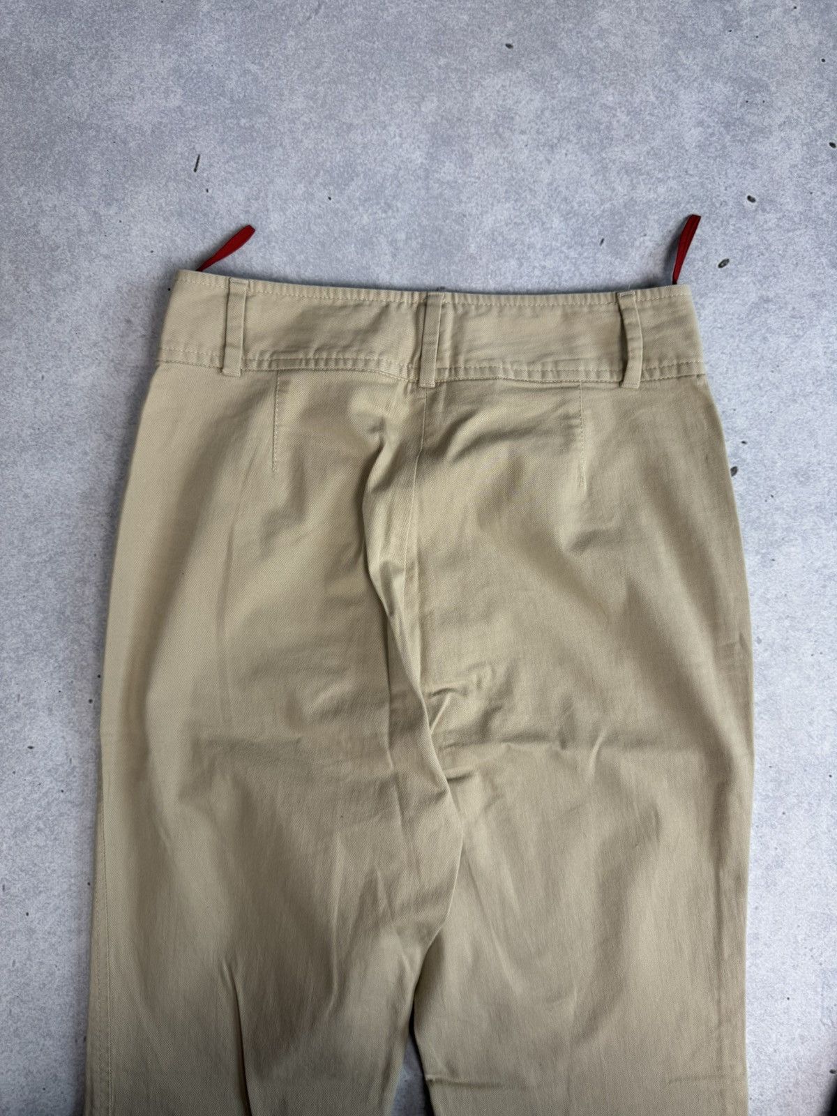 Prada Archive Prada Double Front Pocket Pants Red Tab Size 28" / US 6 / IT 42 - 5 Thumbnail